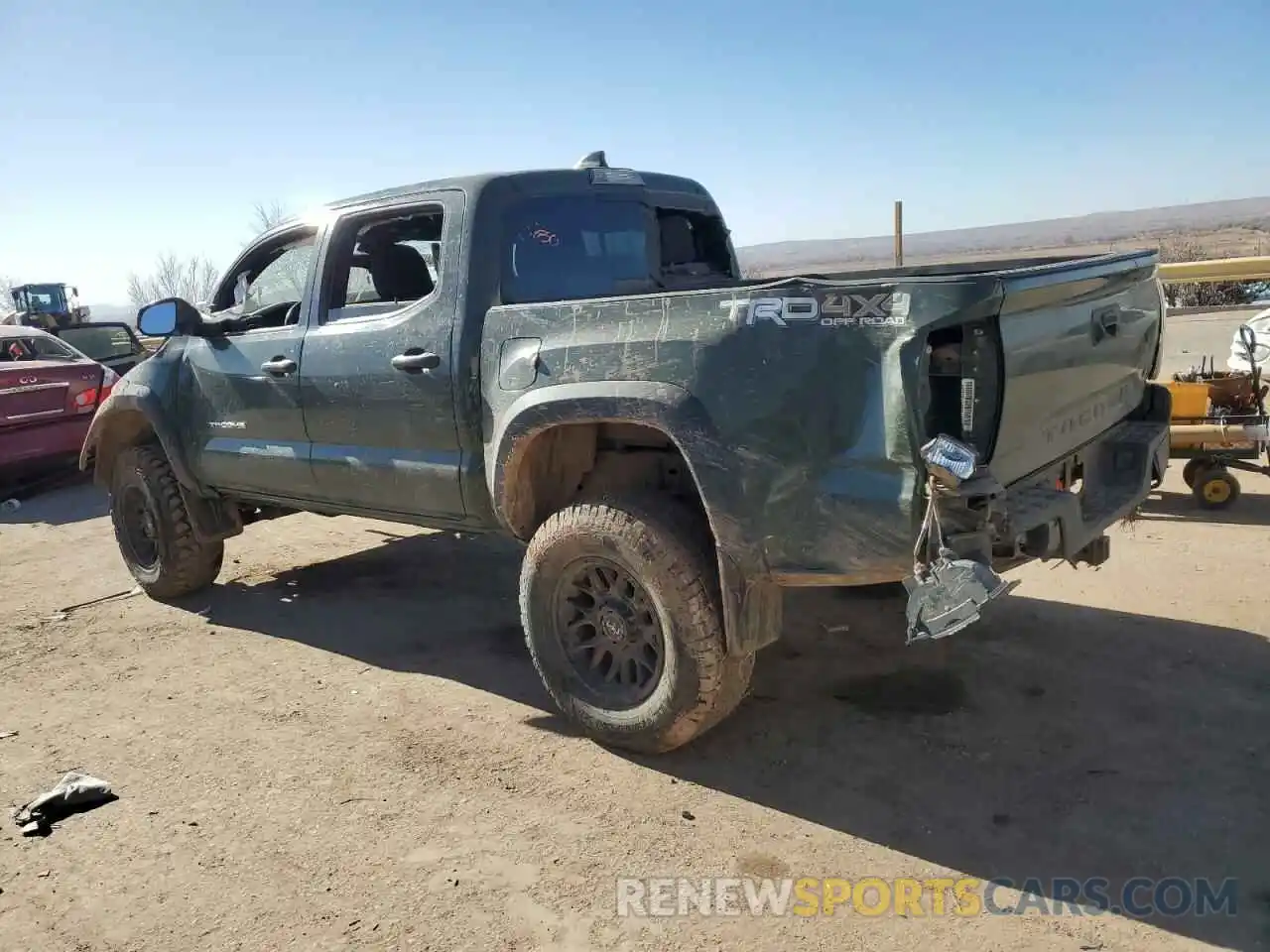 2 Photograph of a damaged car 3TMCZ5AN3MM386734 TOYOTA TACOMA 2021