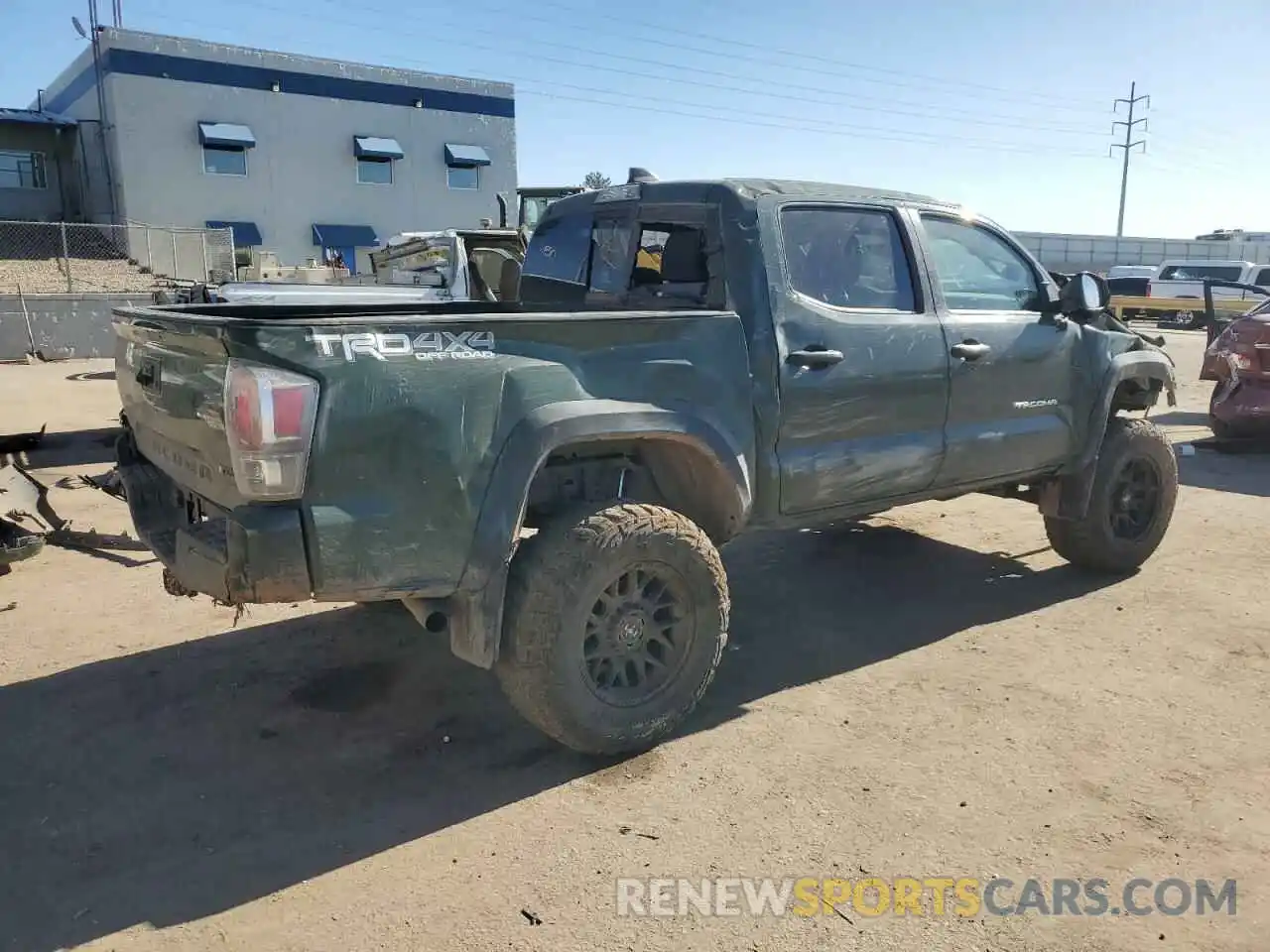 3 Photograph of a damaged car 3TMCZ5AN3MM386734 TOYOTA TACOMA 2021