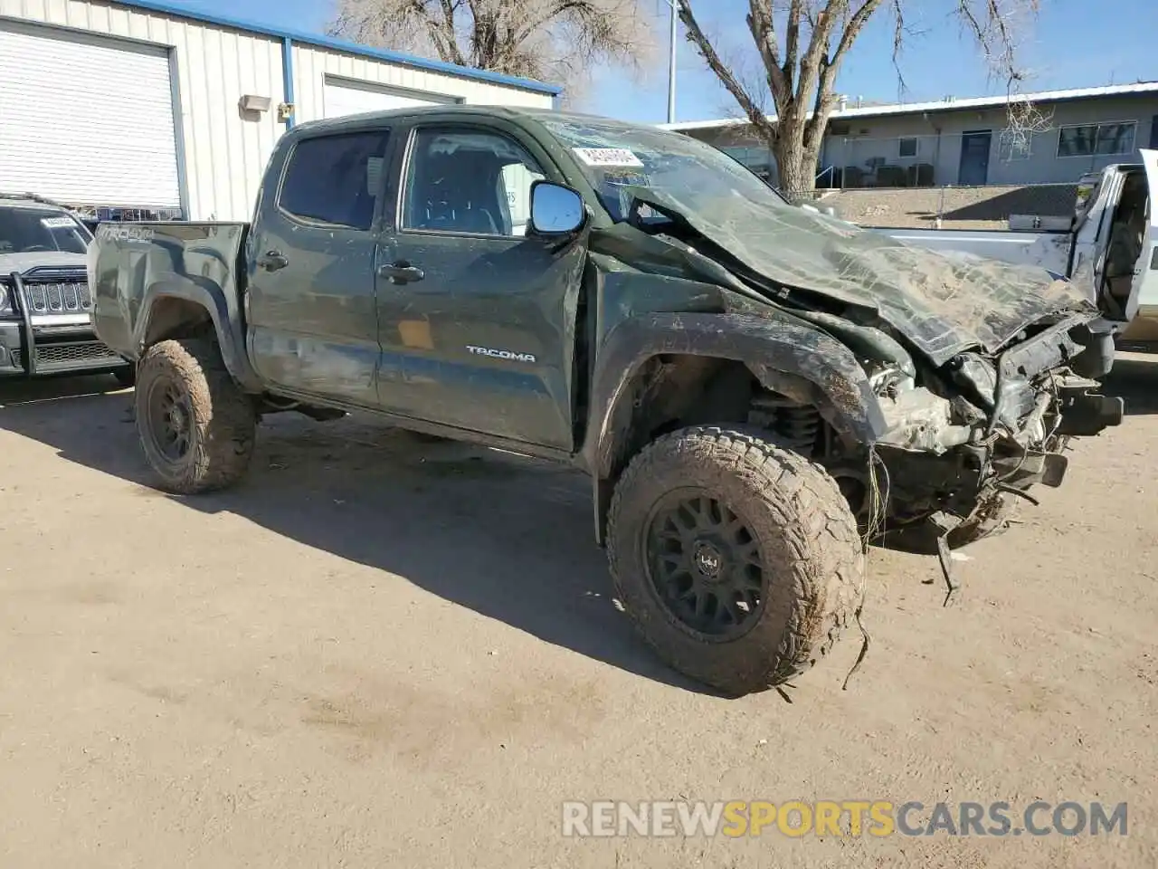 4 Photograph of a damaged car 3TMCZ5AN3MM386734 TOYOTA TACOMA 2021