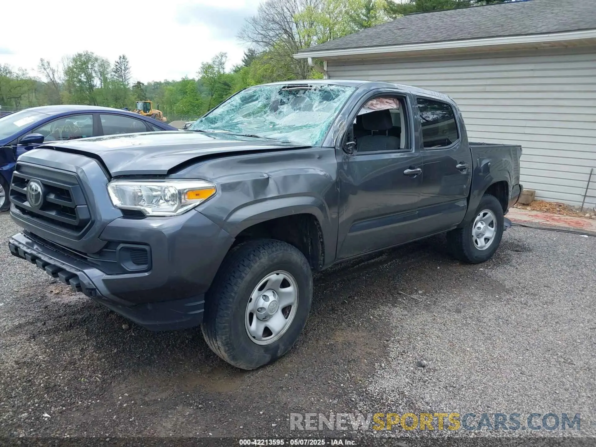 2 Photograph of a damaged car 3TMCZ5AN3MM391061 TOYOTA TACOMA 2021