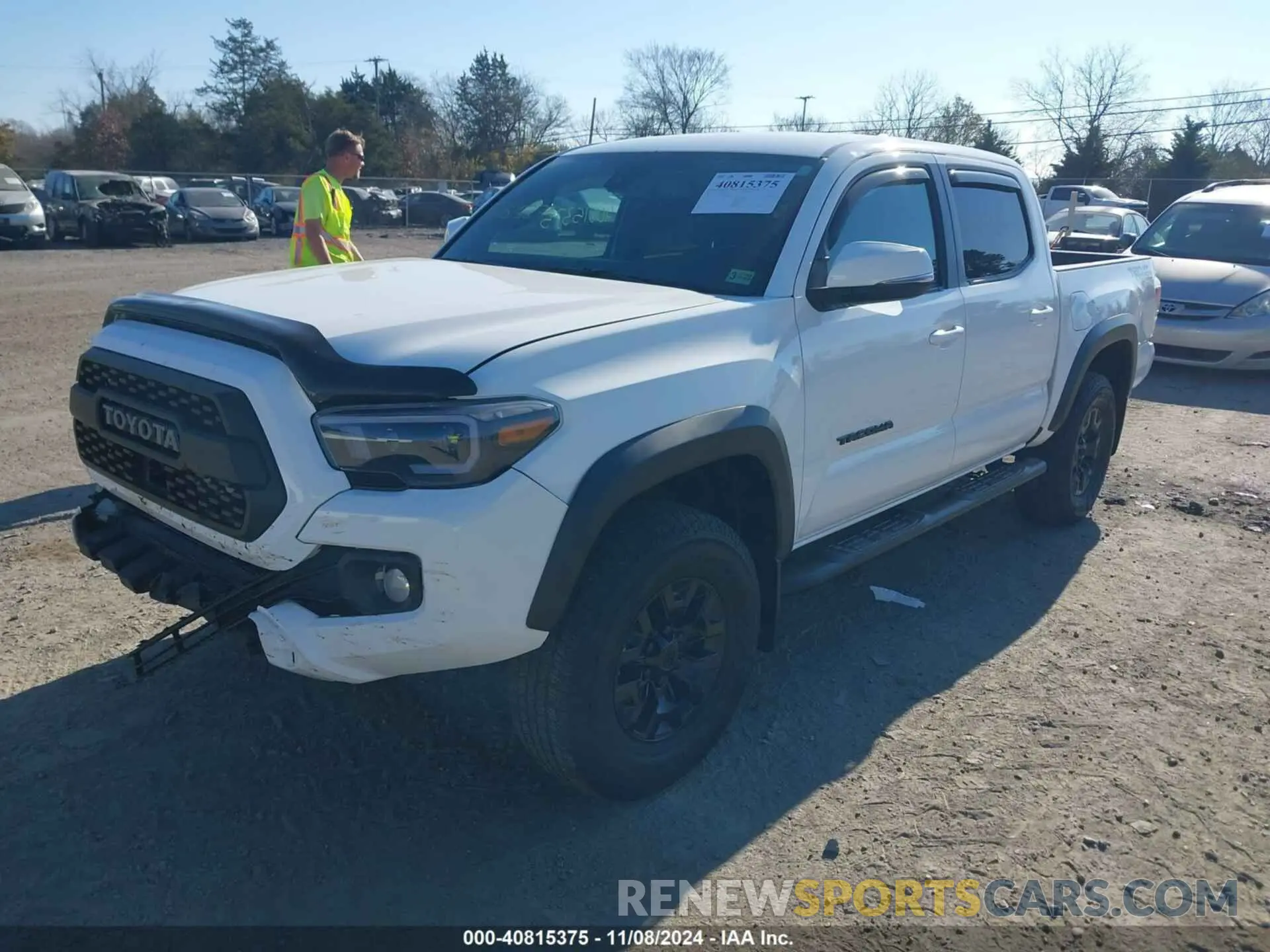2 Photograph of a damaged car 3TMCZ5AN3MM395708 TOYOTA TACOMA 2021