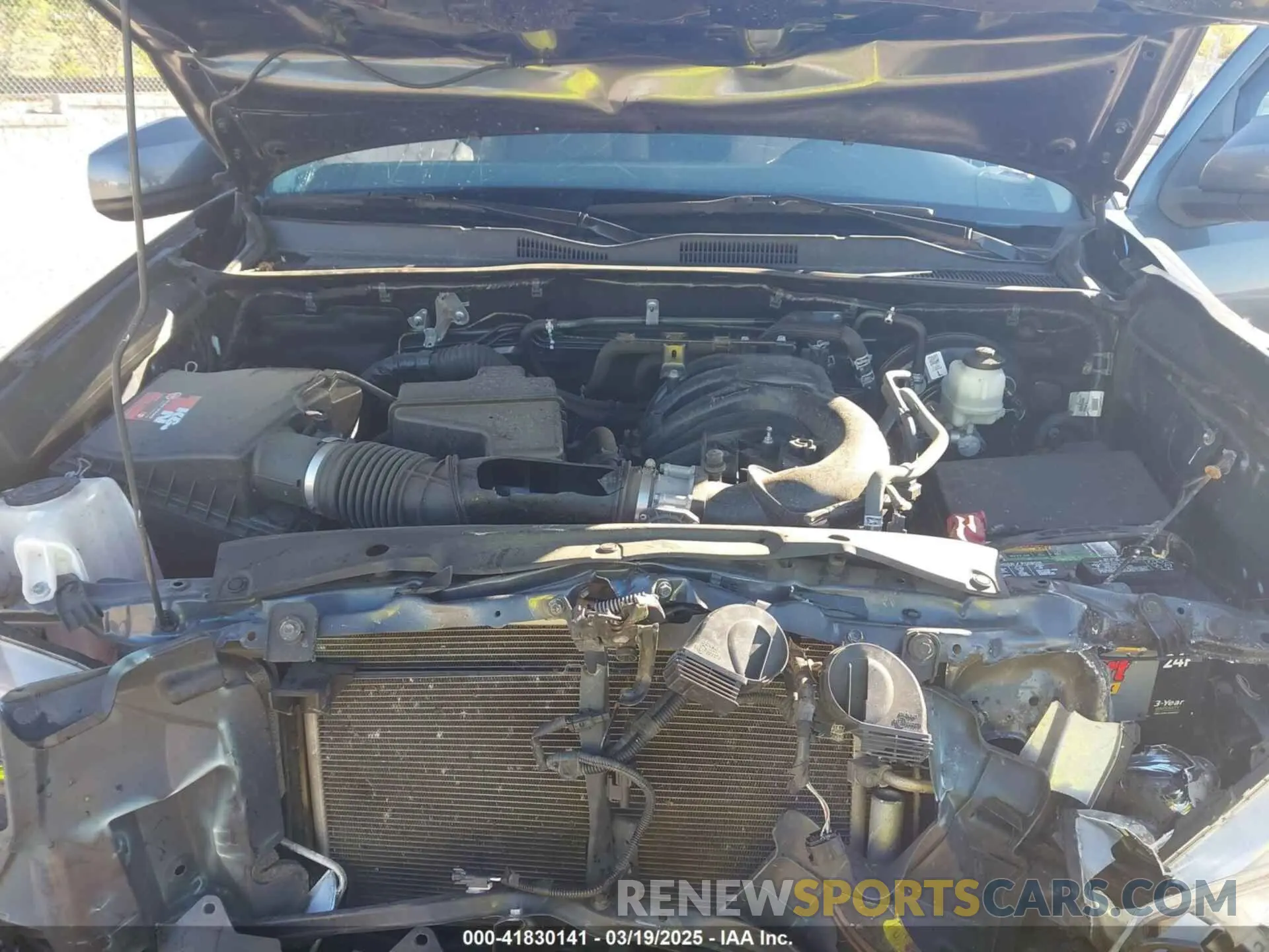 10 Photograph of a damaged car 3TMCZ5AN3MM403788 TOYOTA TACOMA 2021