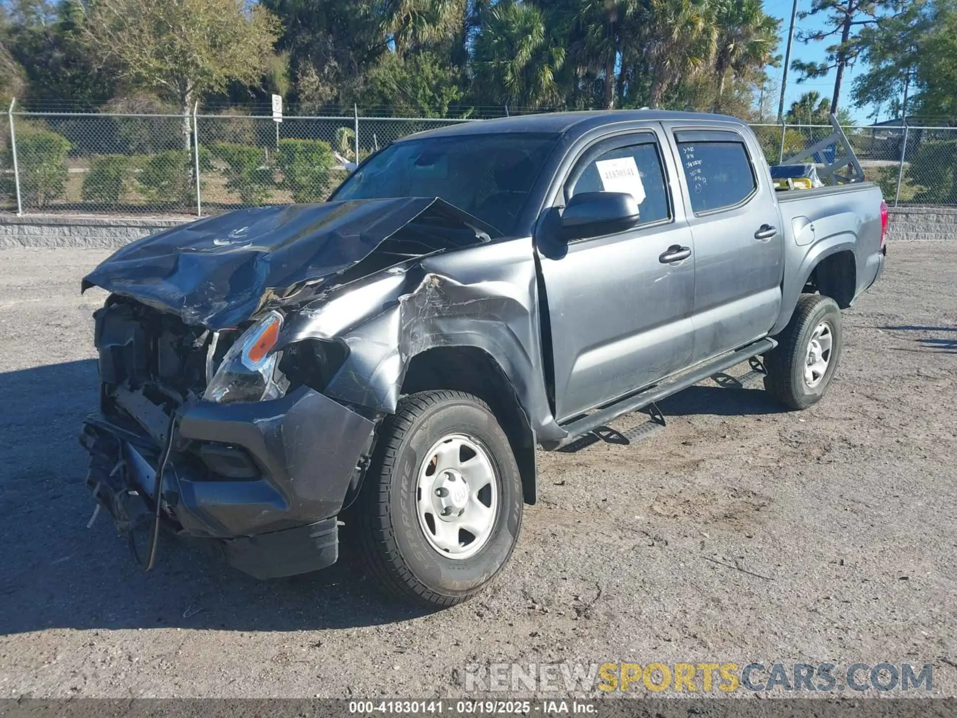 2 Photograph of a damaged car 3TMCZ5AN3MM403788 TOYOTA TACOMA 2021