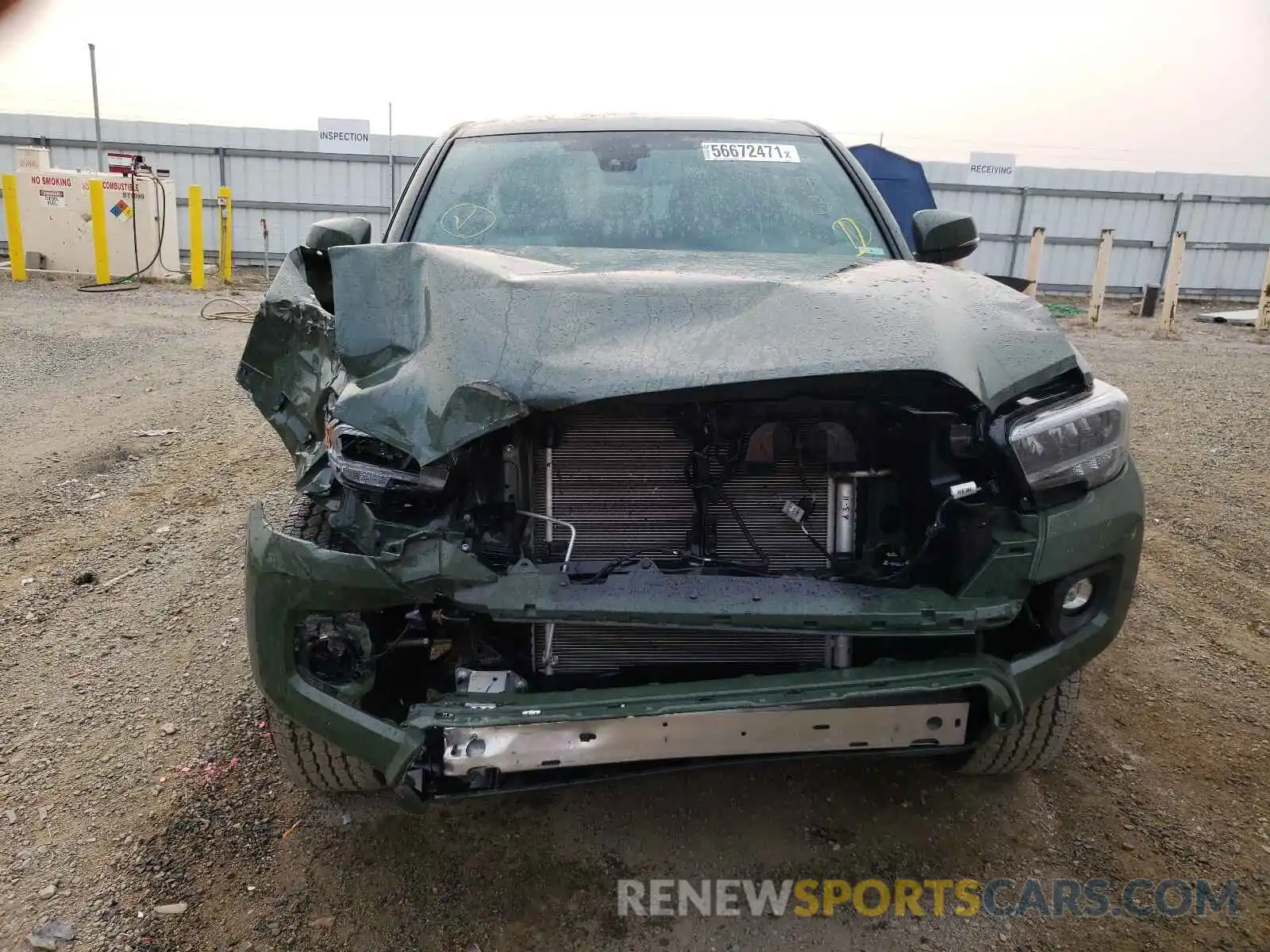 9 Photograph of a damaged car 3TMCZ5AN3MM406691 TOYOTA TACOMA 2021