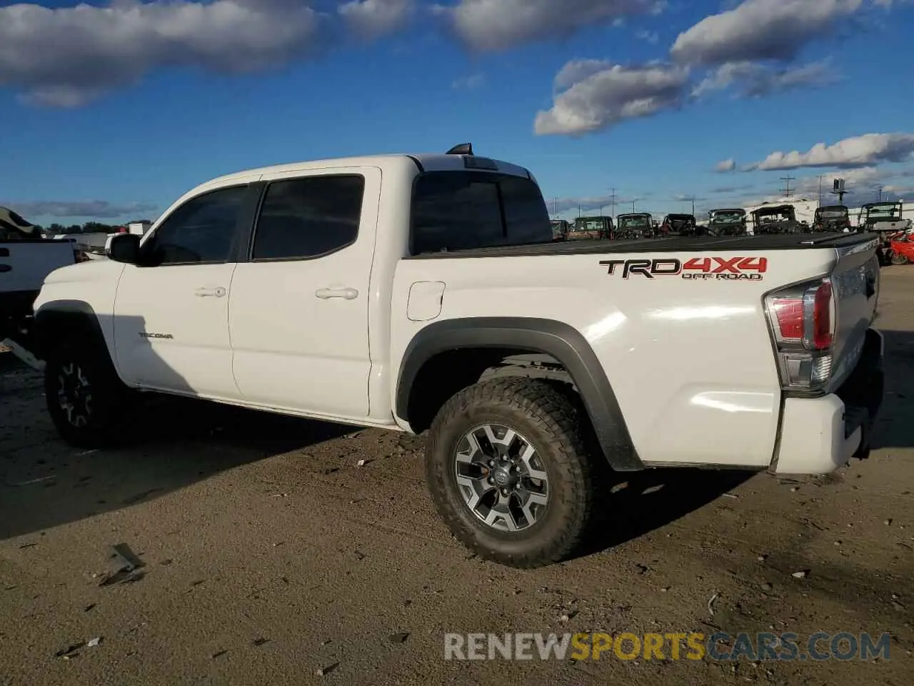 2 Photograph of a damaged car 3TMCZ5AN3MM414905 TOYOTA TACOMA 2021