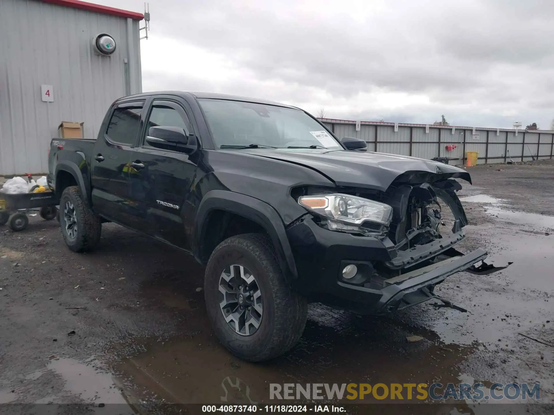 1 Photograph of a damaged car 3TMCZ5AN3MM421594 TOYOTA TACOMA 2021