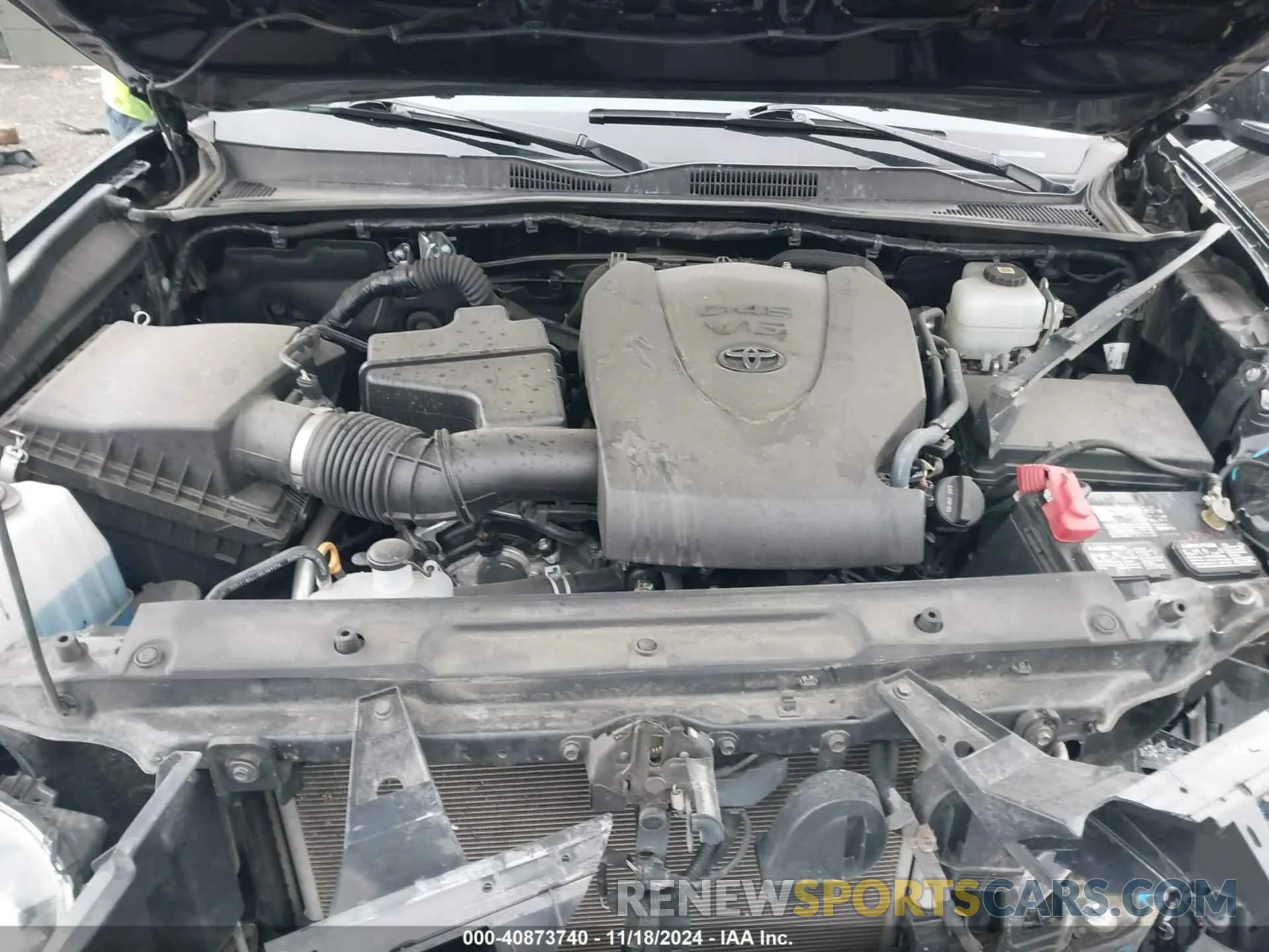 10 Photograph of a damaged car 3TMCZ5AN3MM421594 TOYOTA TACOMA 2021