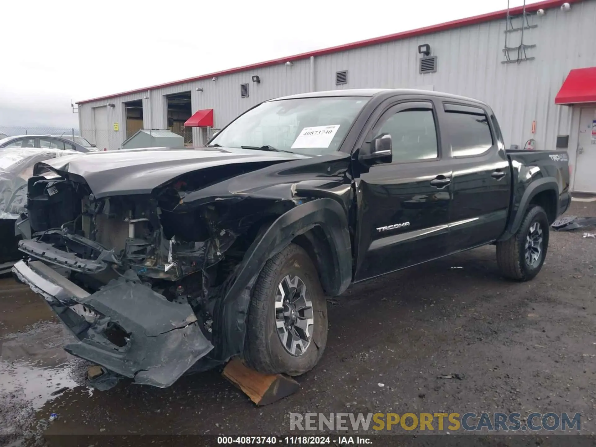 2 Photograph of a damaged car 3TMCZ5AN3MM421594 TOYOTA TACOMA 2021