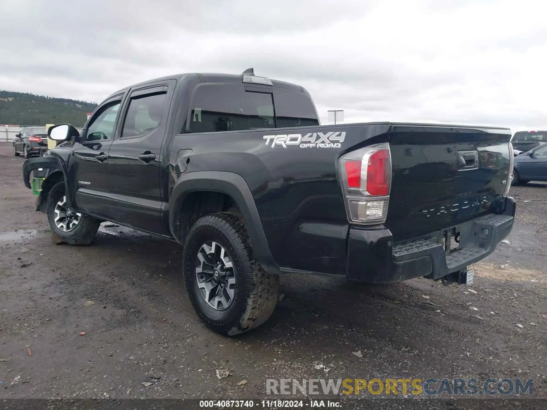 3 Photograph of a damaged car 3TMCZ5AN3MM421594 TOYOTA TACOMA 2021