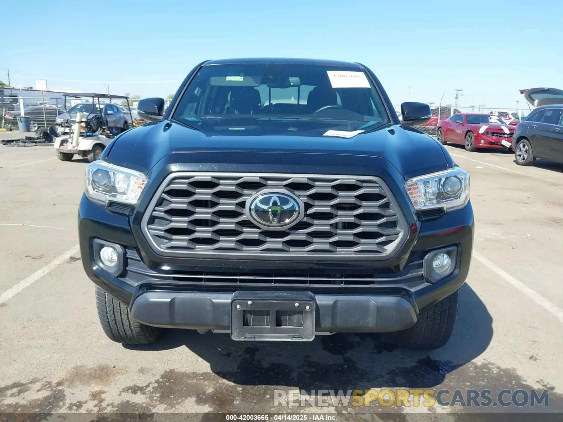 12 Photograph of a damaged car 3TMCZ5AN3MM421868 TOYOTA TACOMA 2021