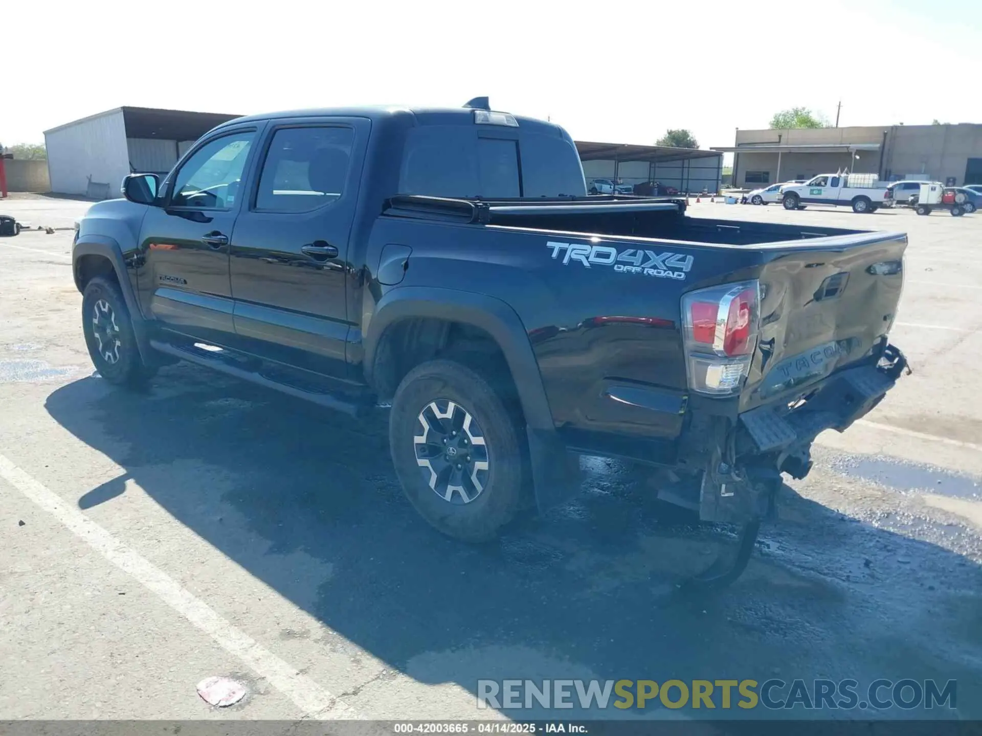 3 Photograph of a damaged car 3TMCZ5AN3MM421868 TOYOTA TACOMA 2021