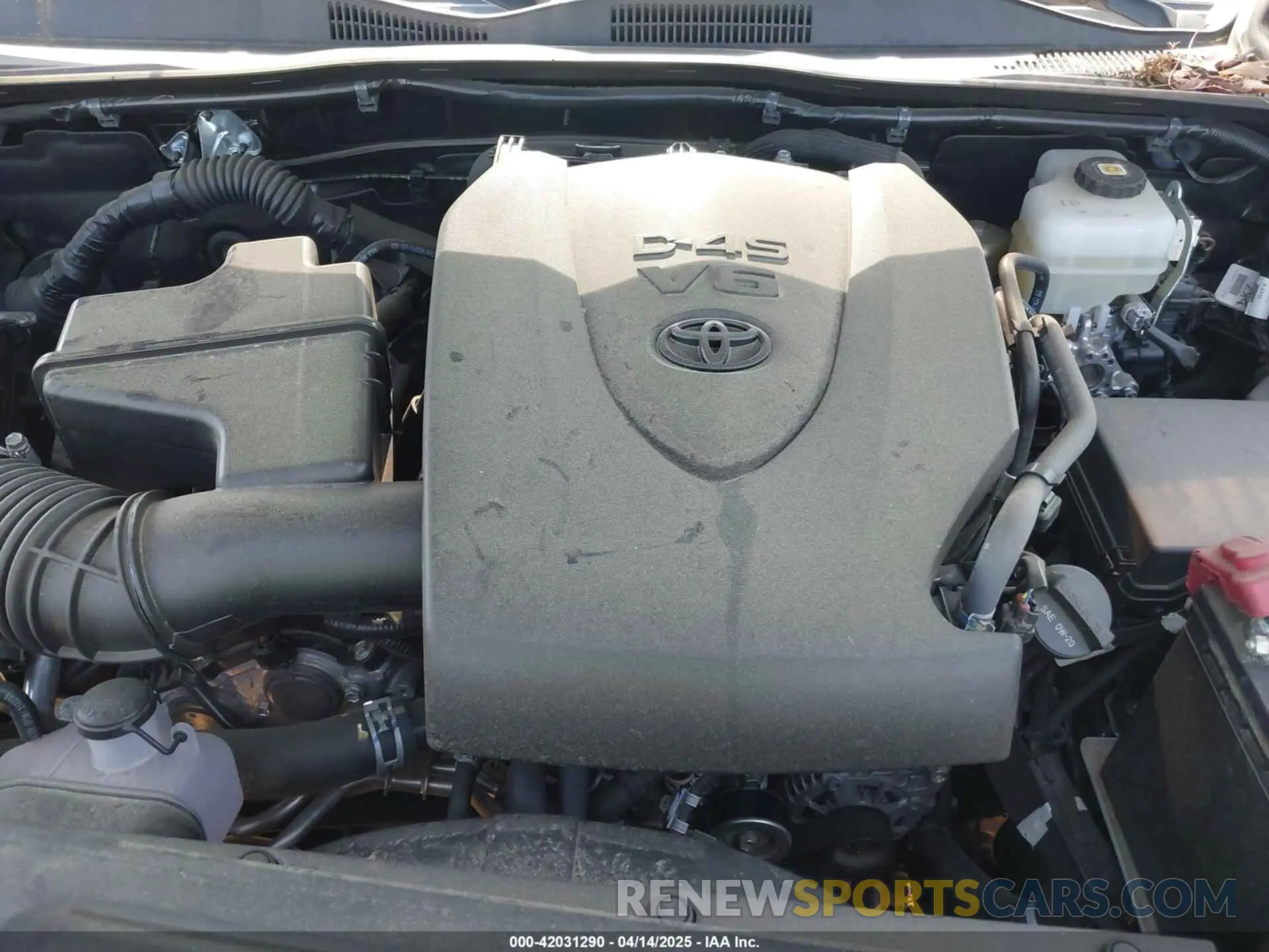 10 Photograph of a damaged car 3TMCZ5AN3MM423247 TOYOTA TACOMA 2021