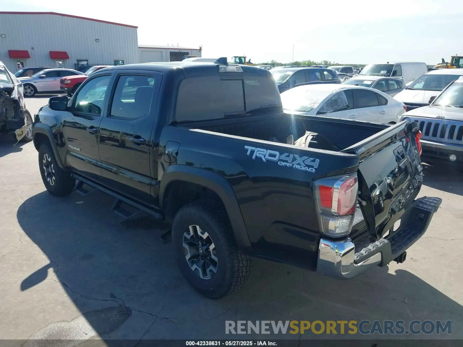 3 Photograph of a damaged car 3TMCZ5AN3MM427802 TOYOTA TACOMA 2021