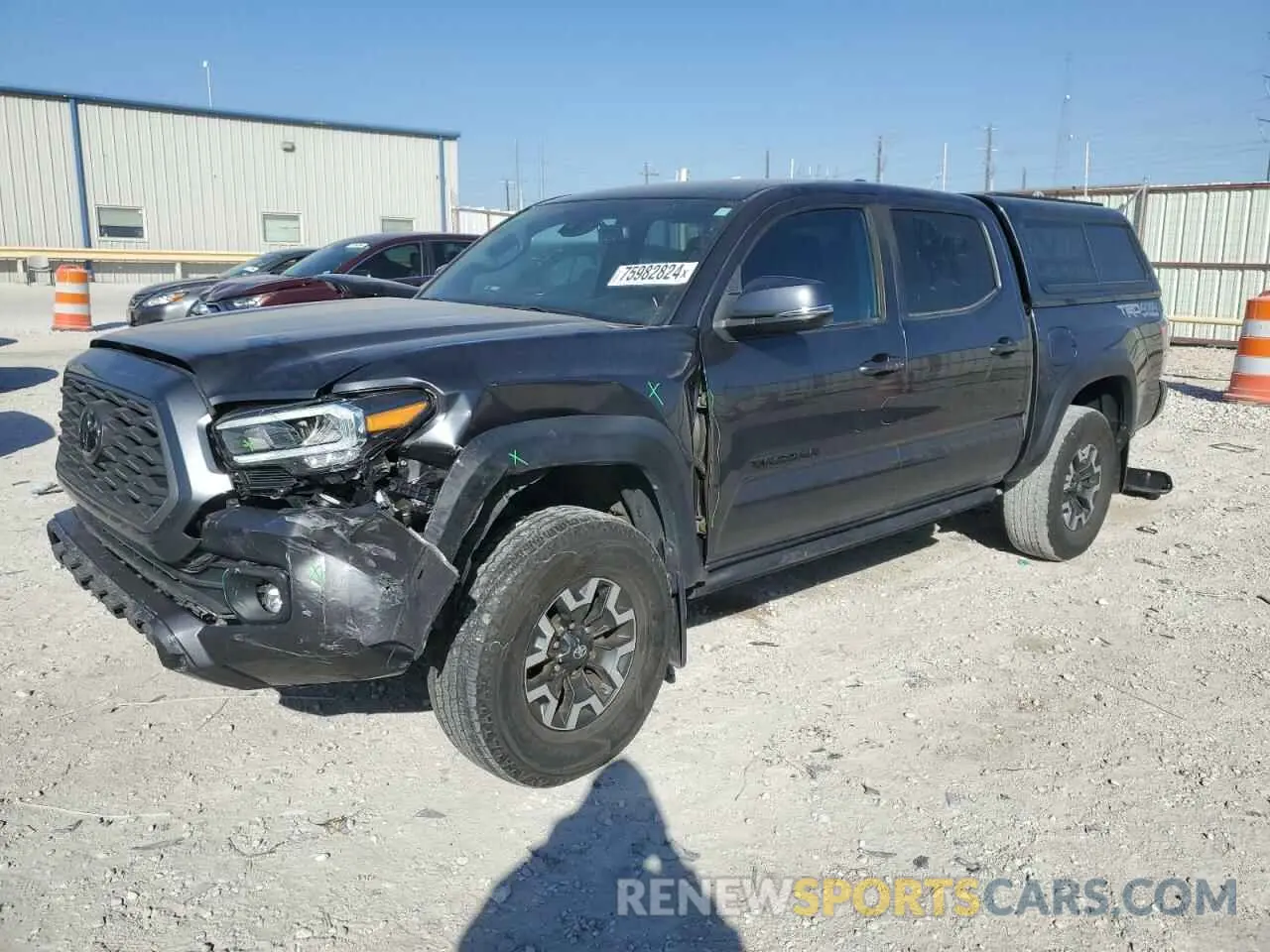 1 Photograph of a damaged car 3TMCZ5AN3MM448293 TOYOTA TACOMA 2021