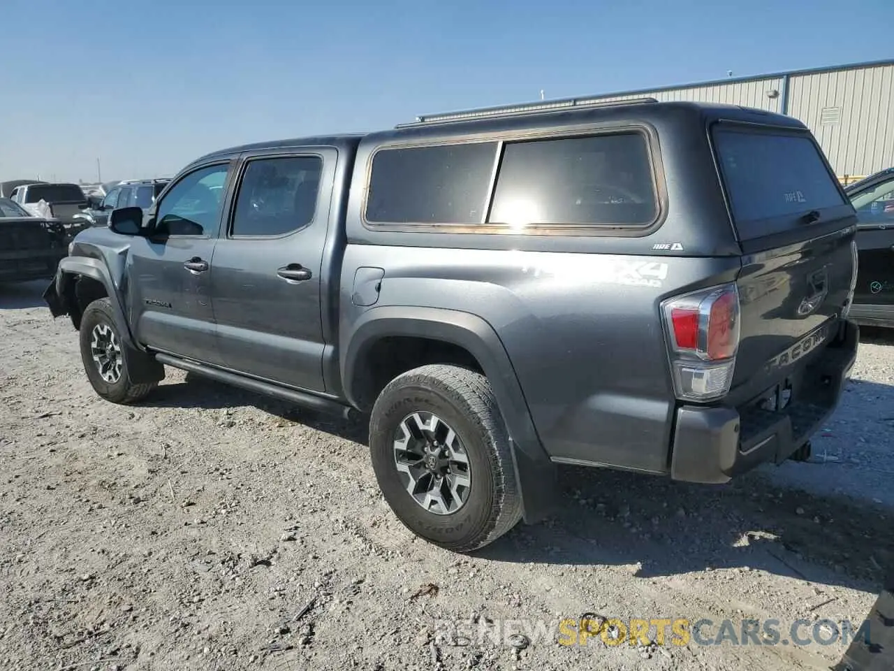 2 Photograph of a damaged car 3TMCZ5AN3MM448293 TOYOTA TACOMA 2021