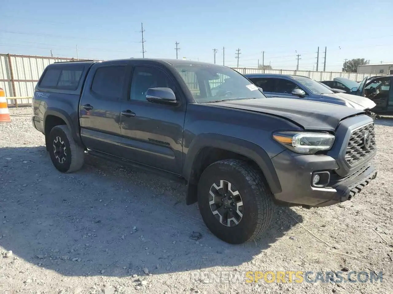4 Photograph of a damaged car 3TMCZ5AN3MM448293 TOYOTA TACOMA 2021