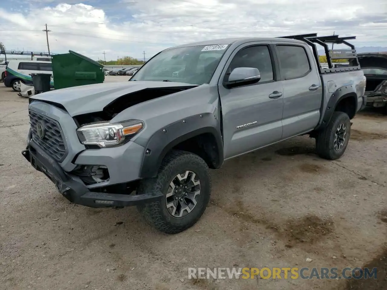 1 Photograph of a damaged car 3TMCZ5AN4MM377413 TOYOTA TACOMA 2021