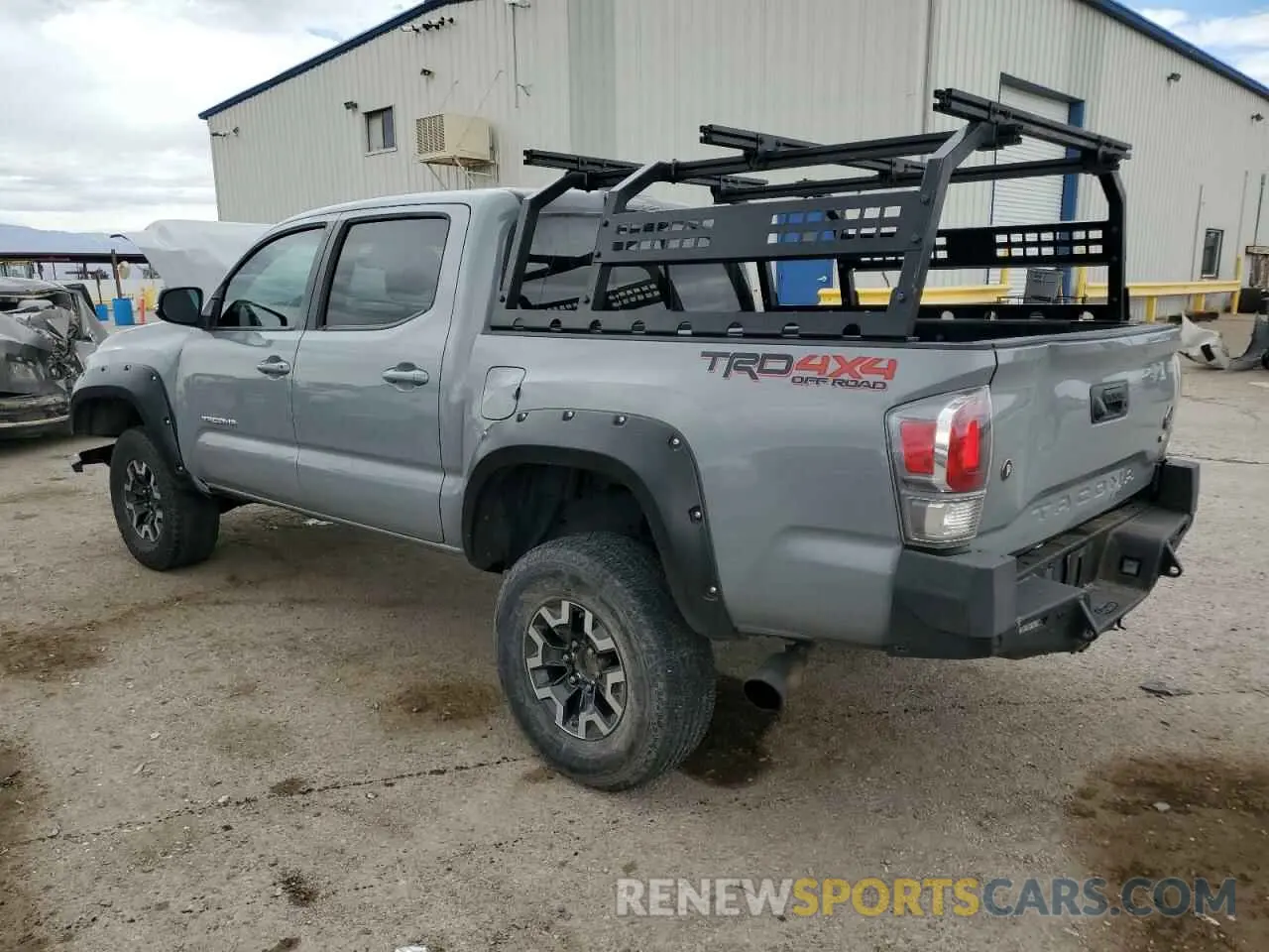 2 Photograph of a damaged car 3TMCZ5AN4MM377413 TOYOTA TACOMA 2021