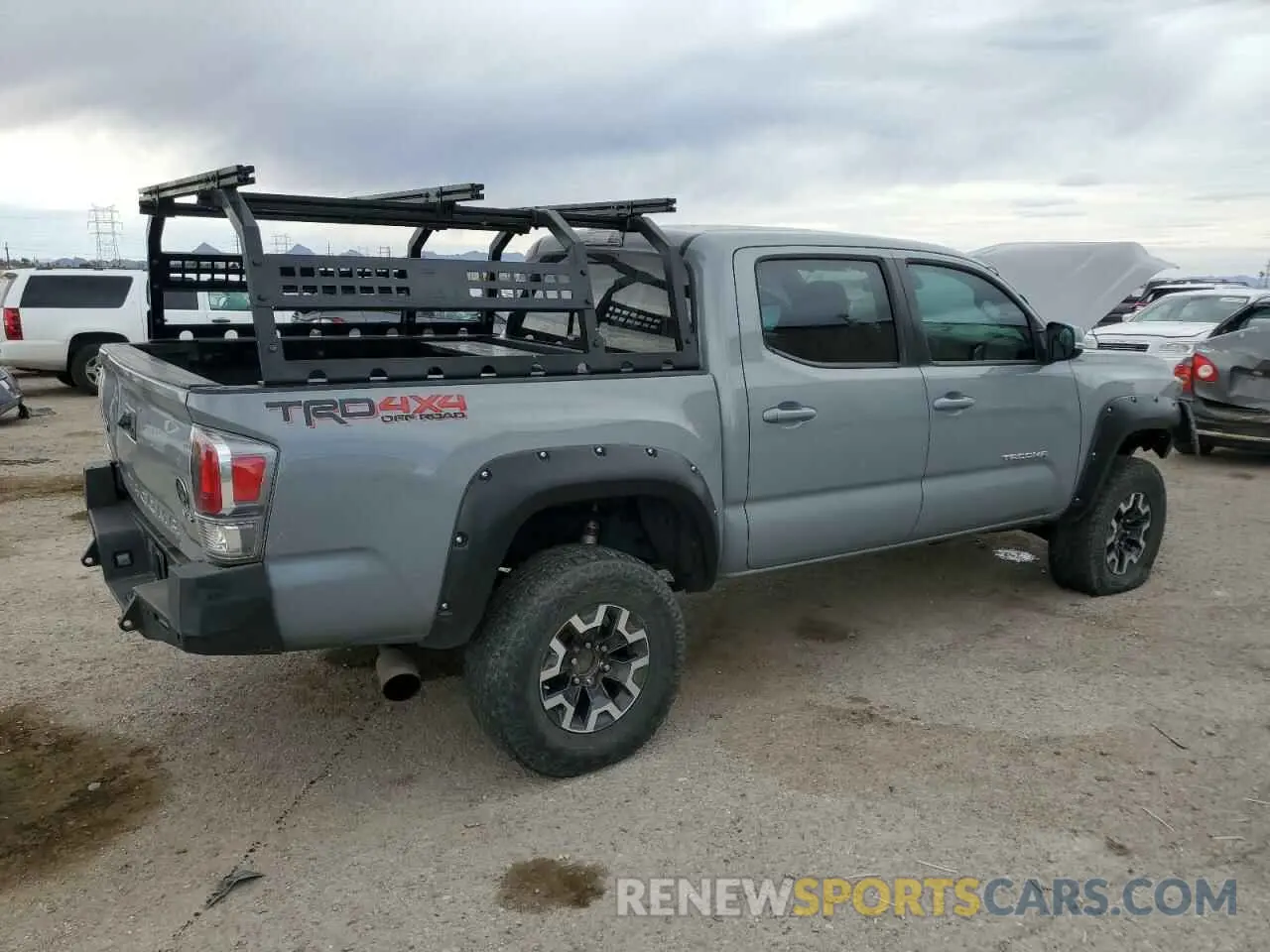 3 Photograph of a damaged car 3TMCZ5AN4MM377413 TOYOTA TACOMA 2021