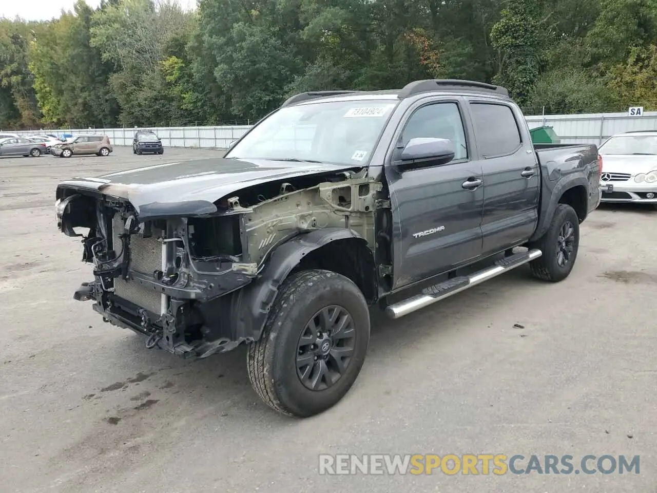 1 Photograph of a damaged car 3TMCZ5AN4MM382997 TOYOTA TACOMA 2021