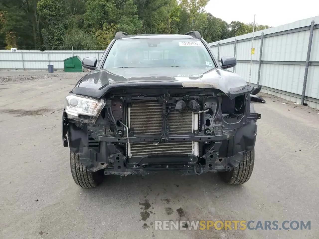 5 Photograph of a damaged car 3TMCZ5AN4MM382997 TOYOTA TACOMA 2021