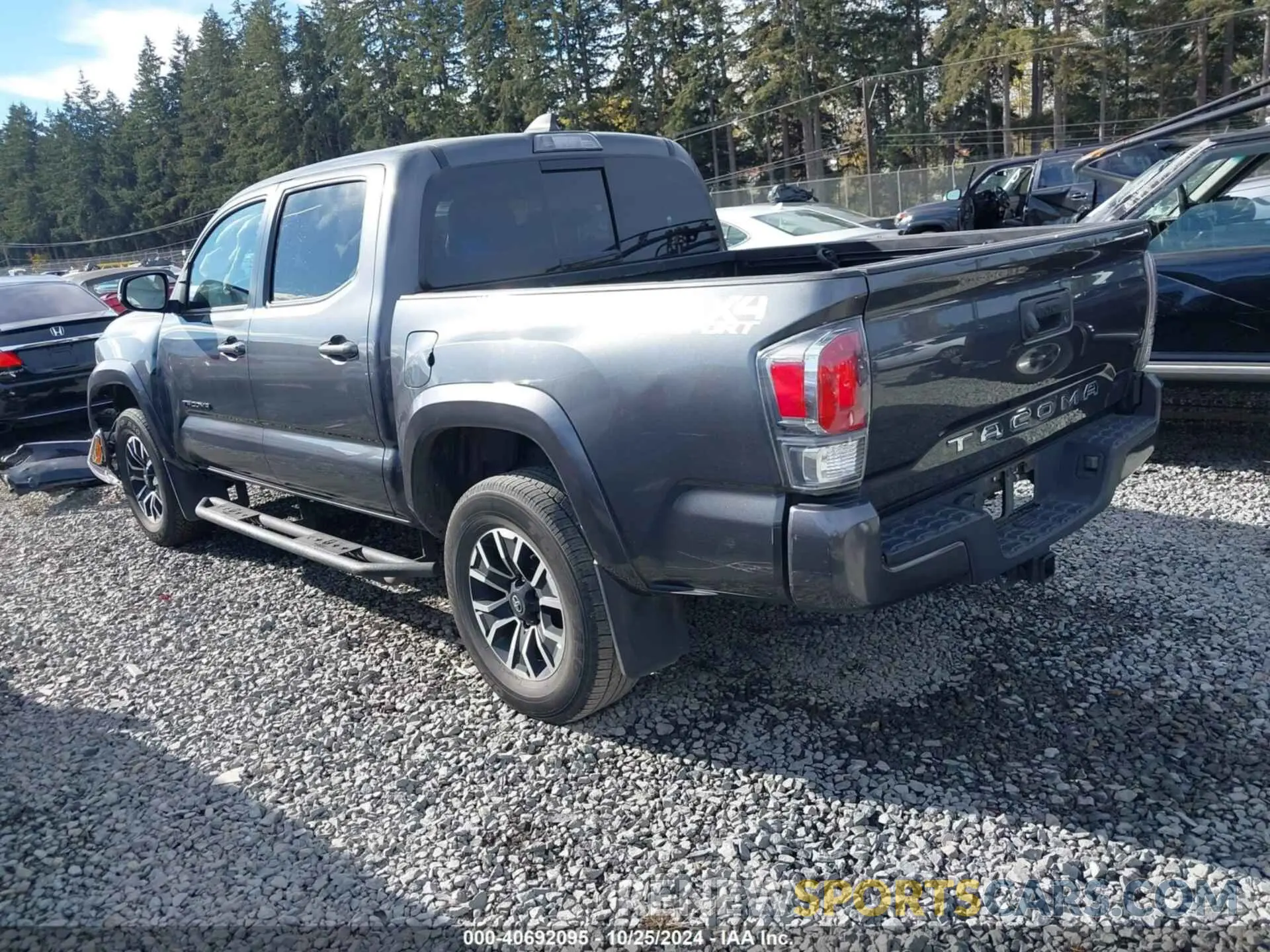 3 Photograph of a damaged car 3TMCZ5AN4MM387200 TOYOTA TACOMA 2021