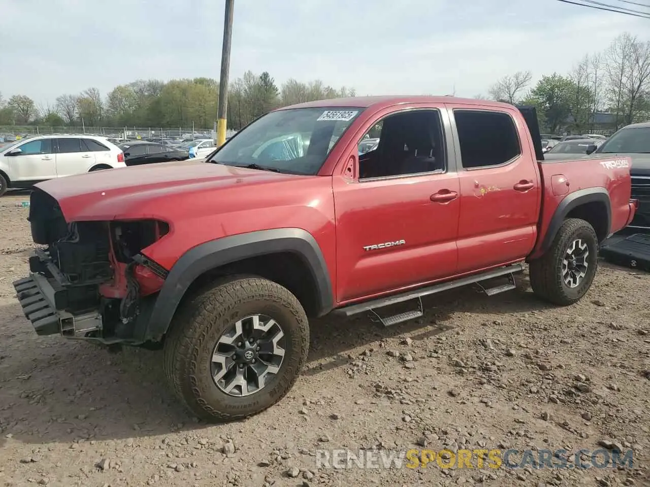 1 Photograph of a damaged car 3TMCZ5AN4MM394406 TOYOTA TACOMA 2021
