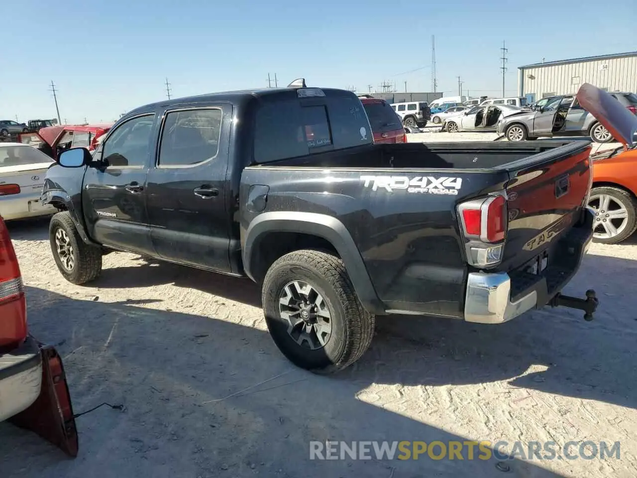 2 Photograph of a damaged car 3TMCZ5AN4MM396608 TOYOTA TACOMA 2021