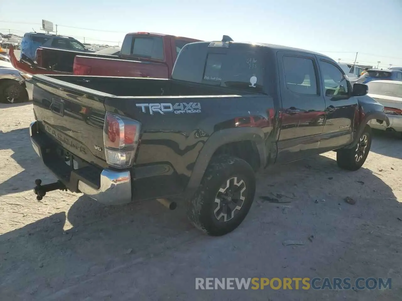 3 Photograph of a damaged car 3TMCZ5AN4MM396608 TOYOTA TACOMA 2021