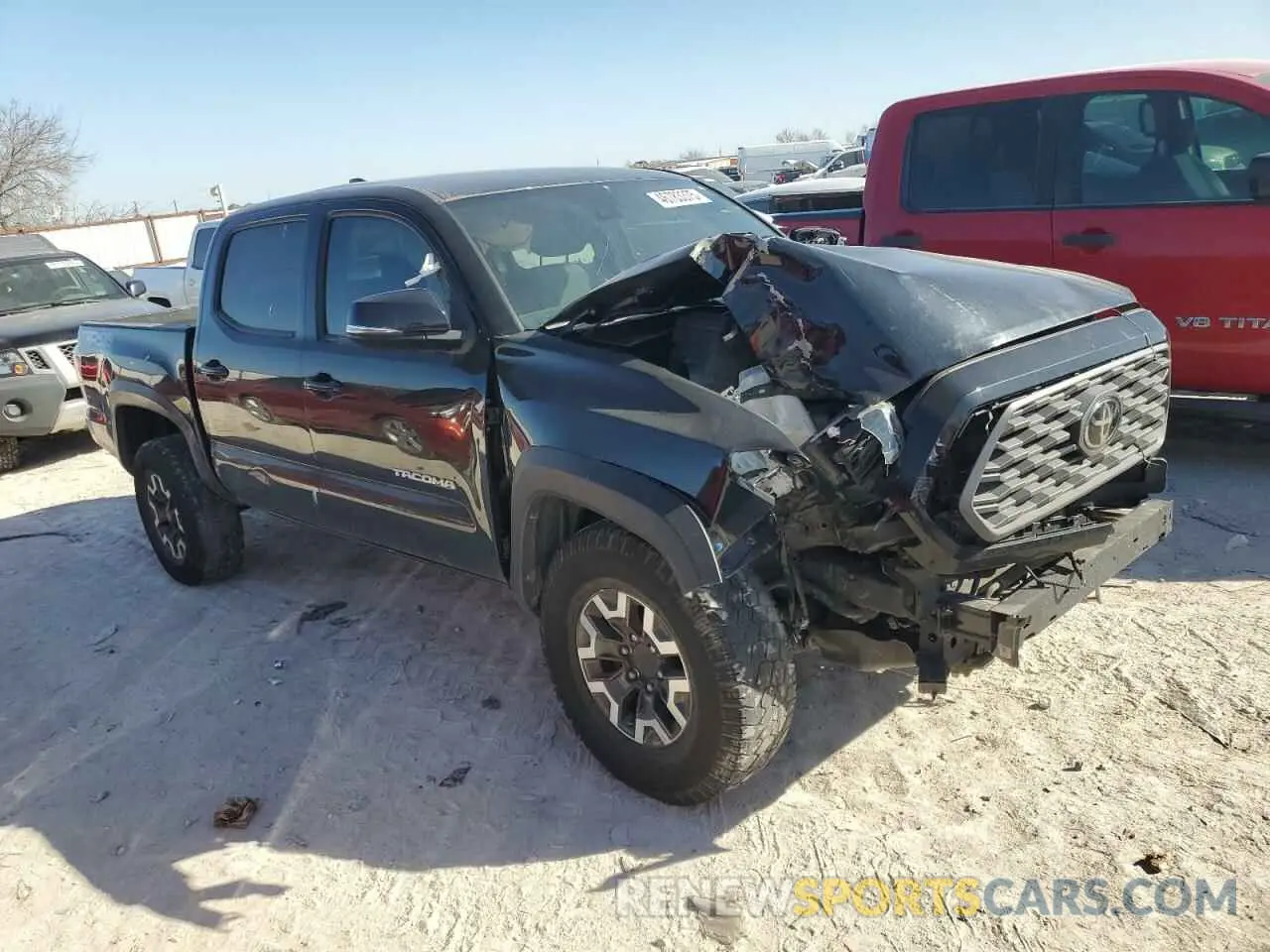 4 Photograph of a damaged car 3TMCZ5AN4MM396608 TOYOTA TACOMA 2021