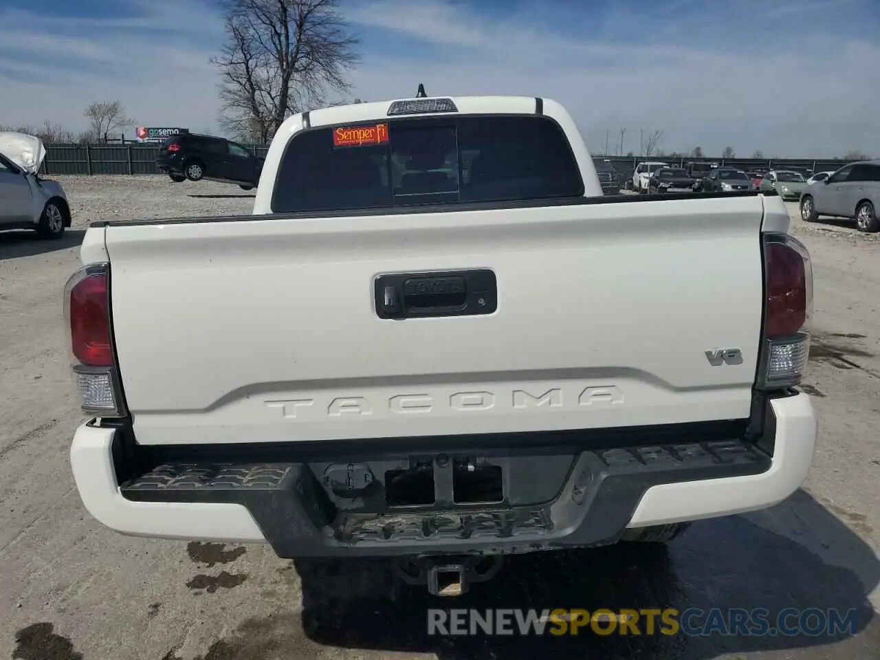 6 Photograph of a damaged car 3TMCZ5AN4MM397256 TOYOTA TACOMA 2021