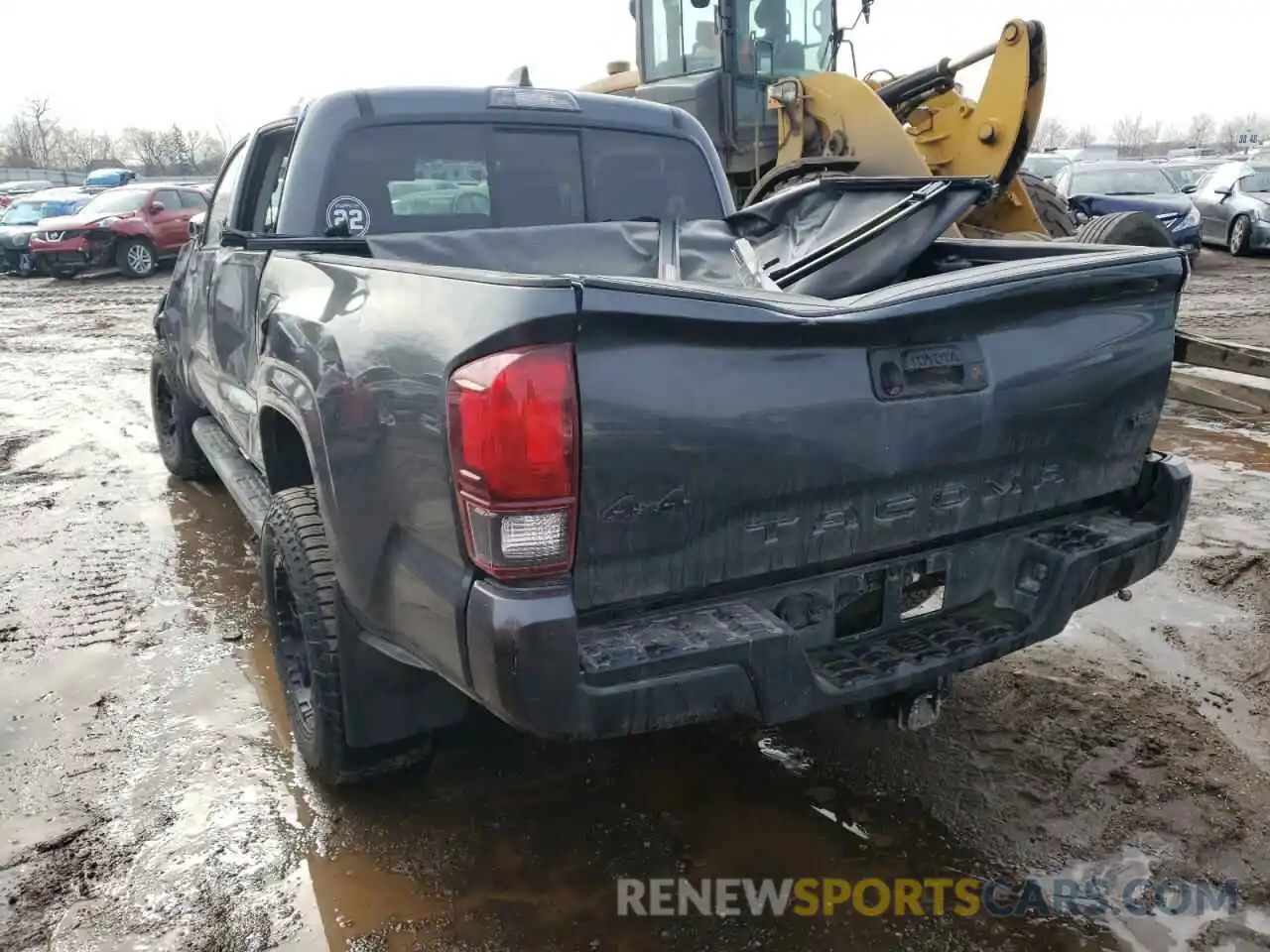 3 Photograph of a damaged car 3TMCZ5AN4MM397791 TOYOTA TACOMA 2021