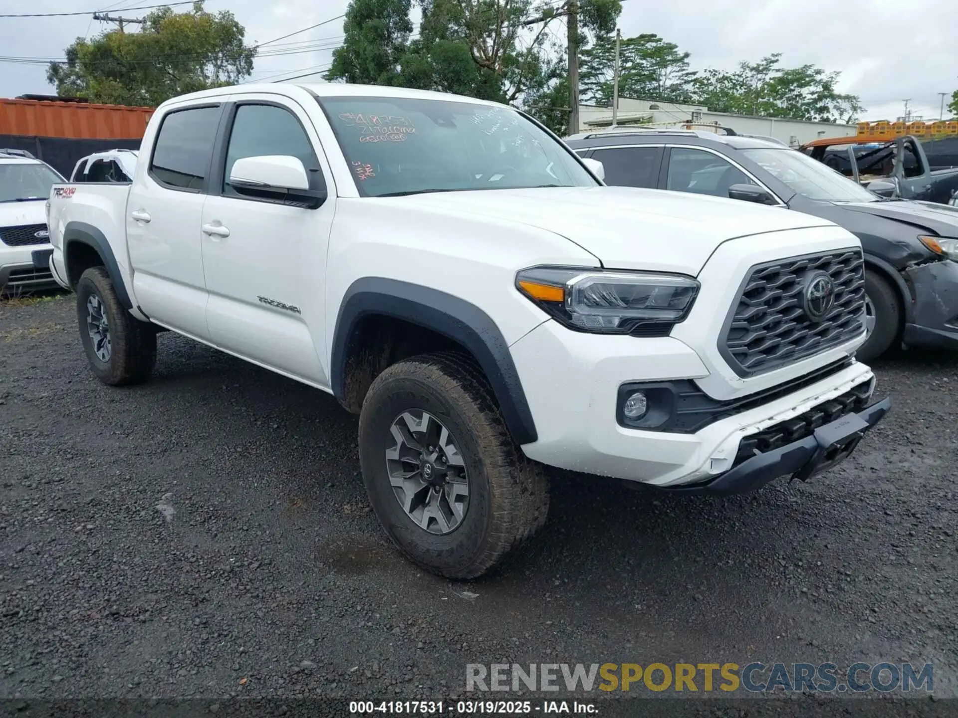 1 Photograph of a damaged car 3TMCZ5AN4MM413939 TOYOTA TACOMA 2021