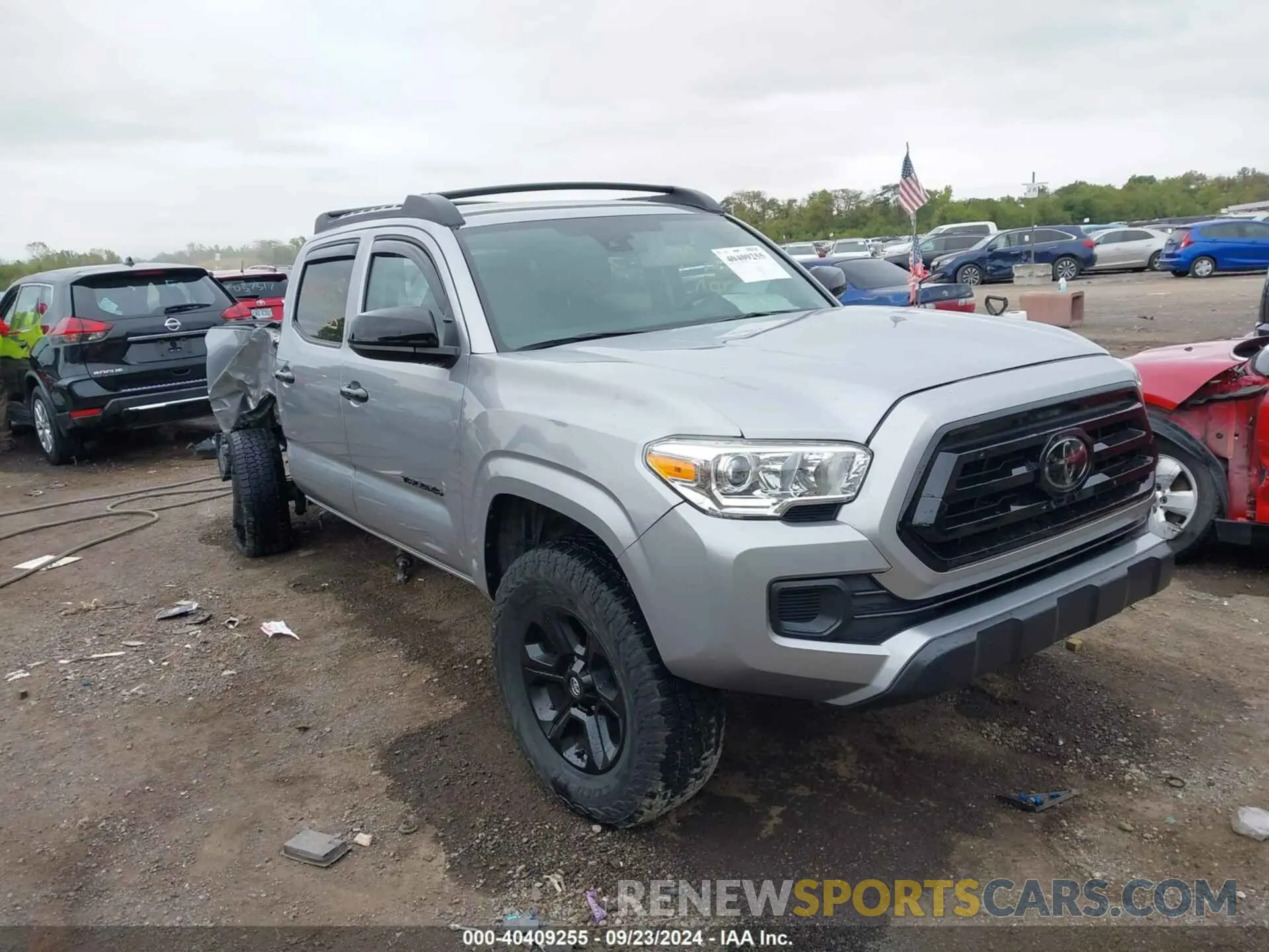 1 Photograph of a damaged car 3TMCZ5AN4MM427999 TOYOTA TACOMA 2021