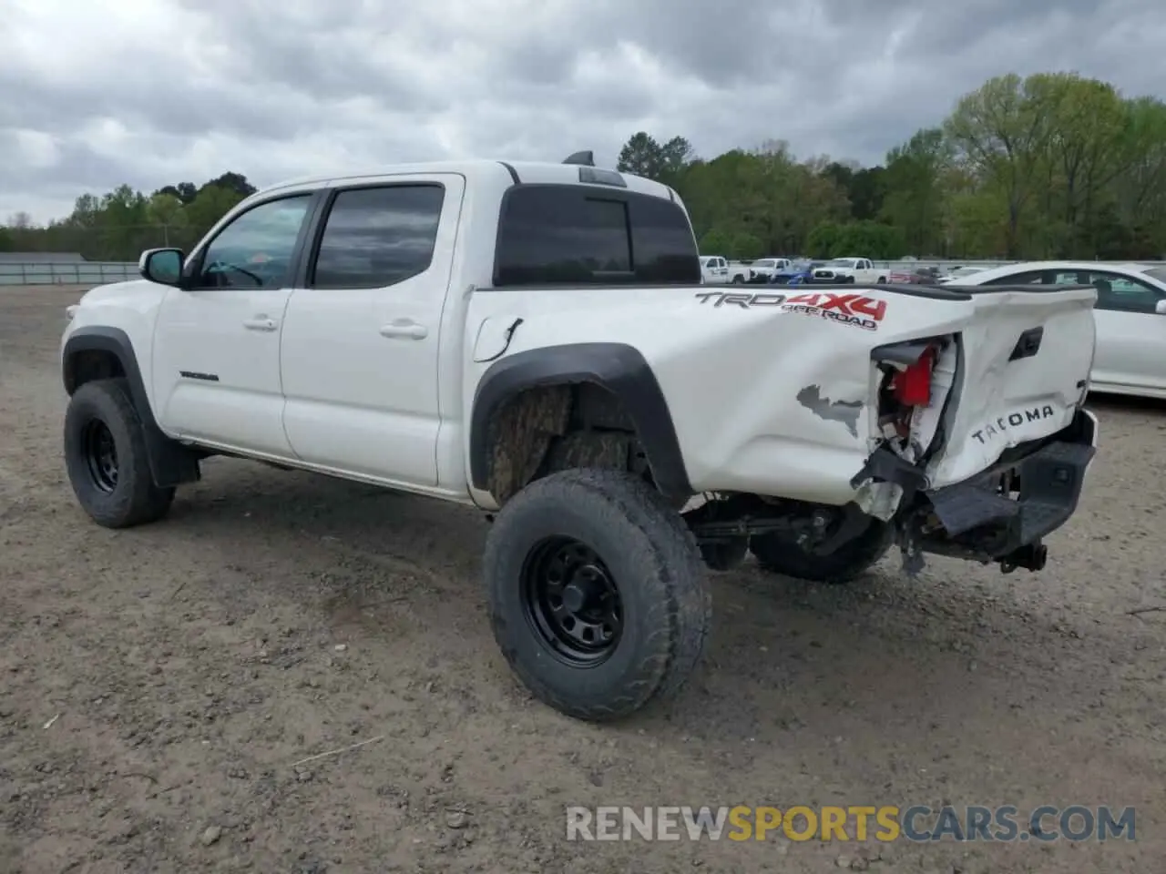 2 Photograph of a damaged car 3TMCZ5AN4MM429848 TOYOTA TACOMA 2021