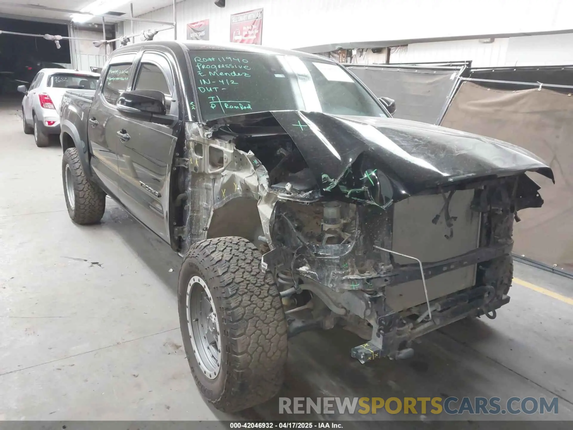 1 Photograph of a damaged car 3TMCZ5AN4MM448304 TOYOTA TACOMA 2021