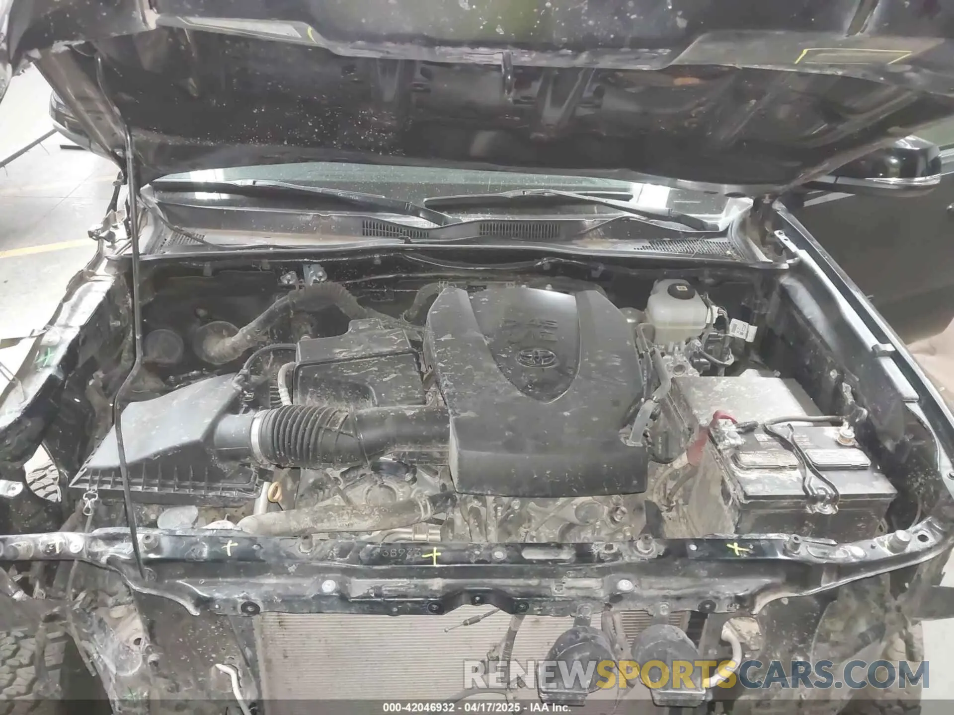 10 Photograph of a damaged car 3TMCZ5AN4MM448304 TOYOTA TACOMA 2021