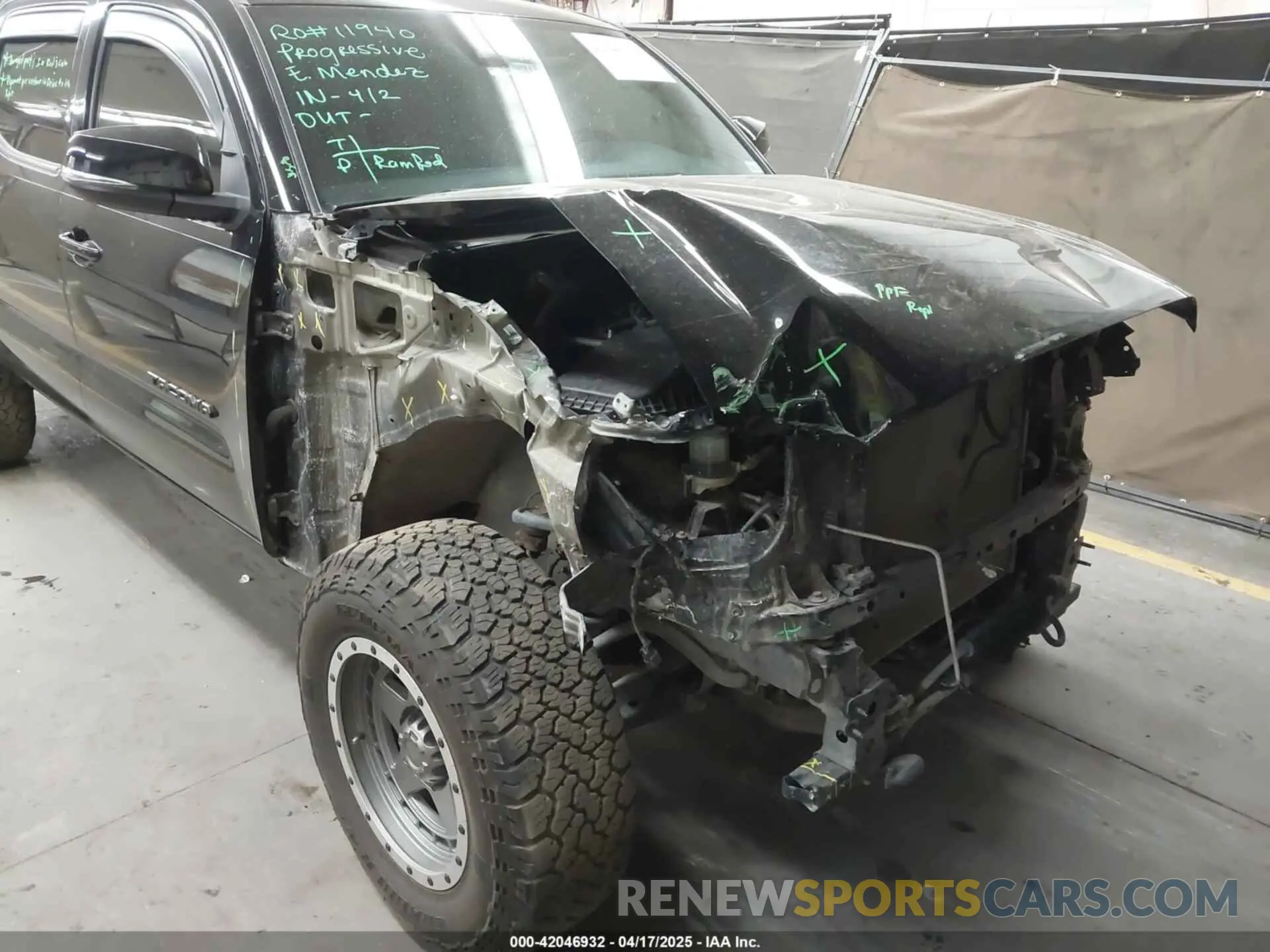 6 Photograph of a damaged car 3TMCZ5AN4MM448304 TOYOTA TACOMA 2021