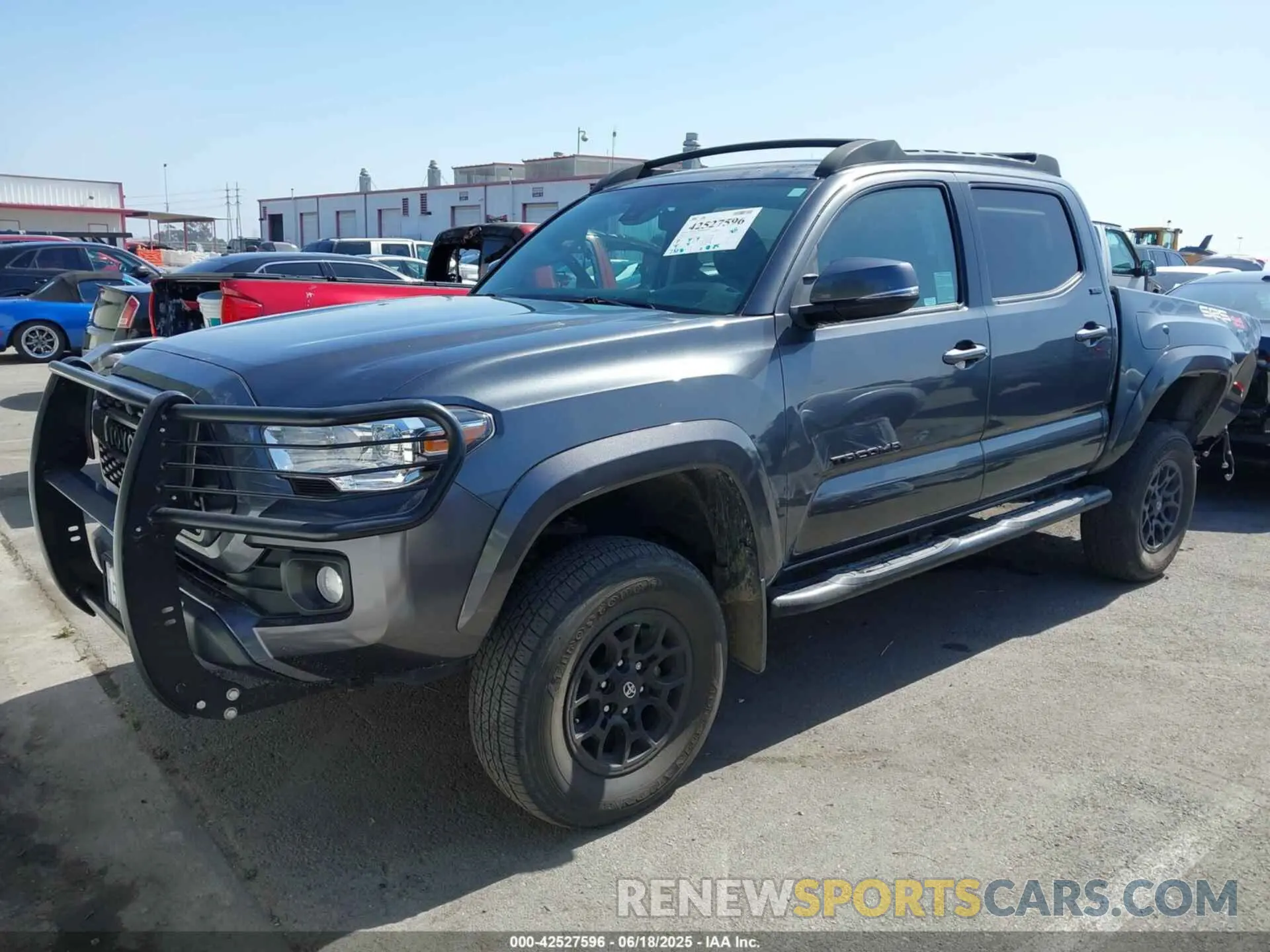 2 Photograph of a damaged car 3TMCZ5AN4MM449310 TOYOTA TACOMA 2021