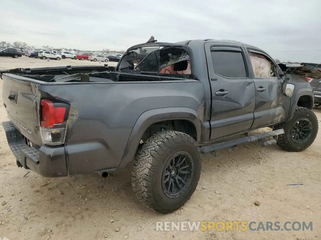 3 Photograph of a damaged car 3TMCZ5AN4MM449761 TOYOTA TACOMA 2021