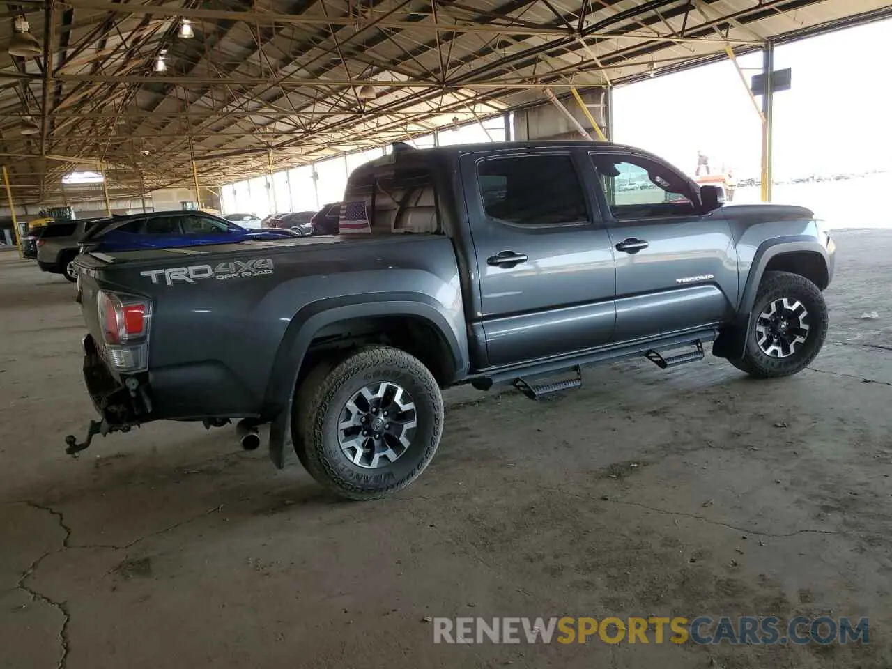 3 Photograph of a damaged car 3TMCZ5AN4MM451462 TOYOTA TACOMA 2021