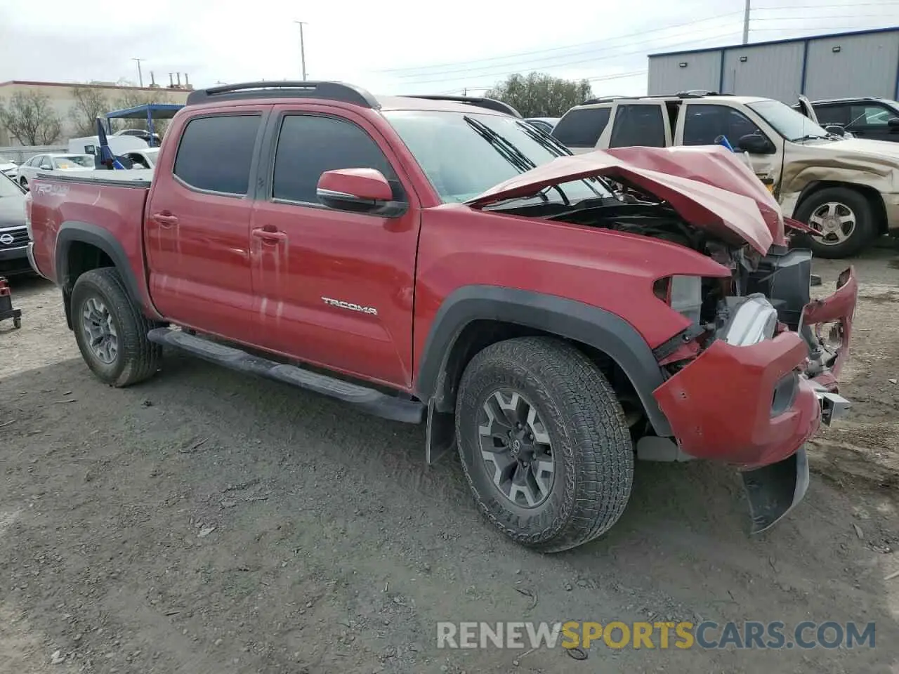 4 Photograph of a damaged car 3TMCZ5AN5MM372382 TOYOTA TACOMA 2021