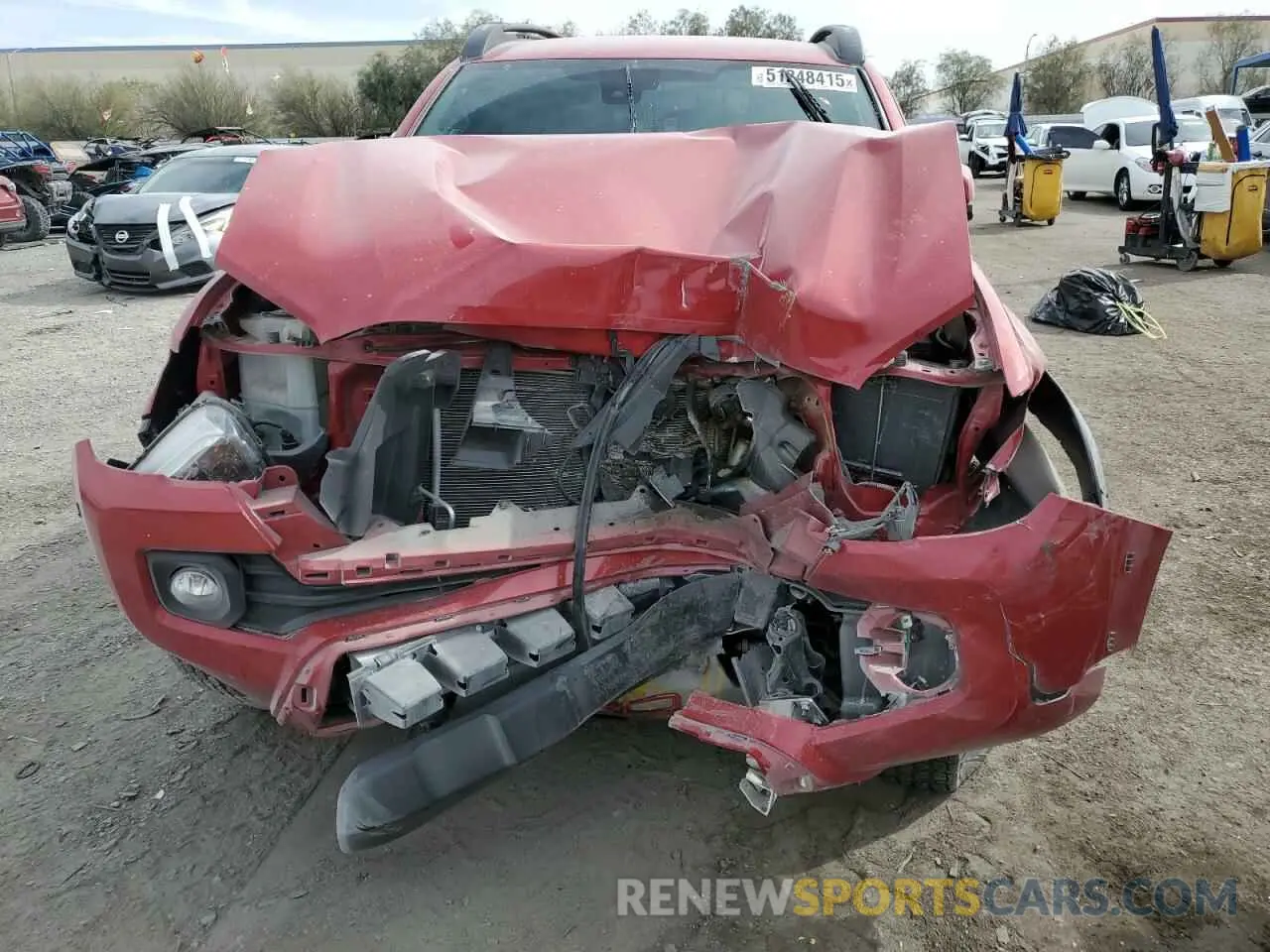 5 Photograph of a damaged car 3TMCZ5AN5MM372382 TOYOTA TACOMA 2021