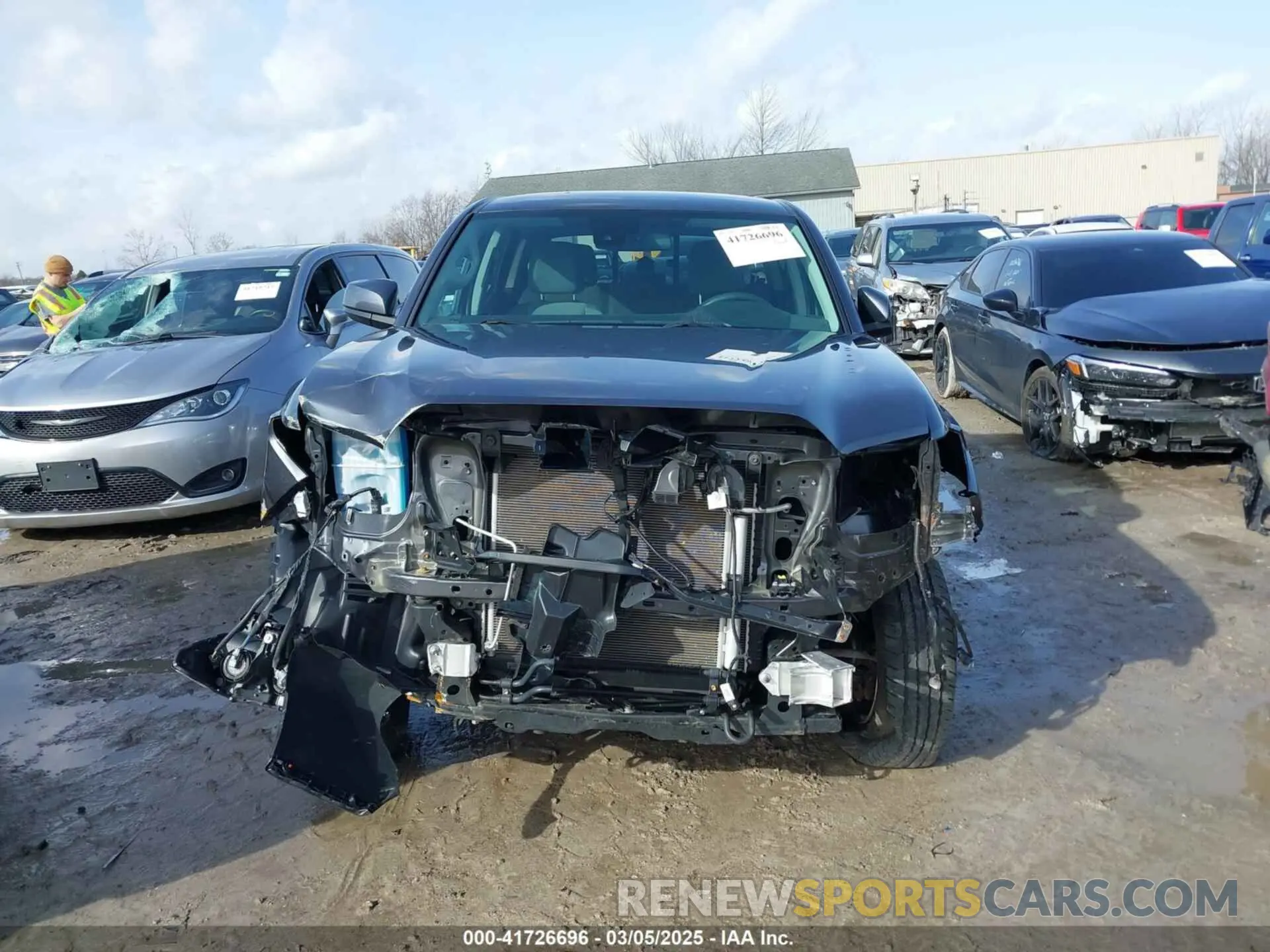 13 Photograph of a damaged car 3TMCZ5AN5MM377663 TOYOTA TACOMA 2021