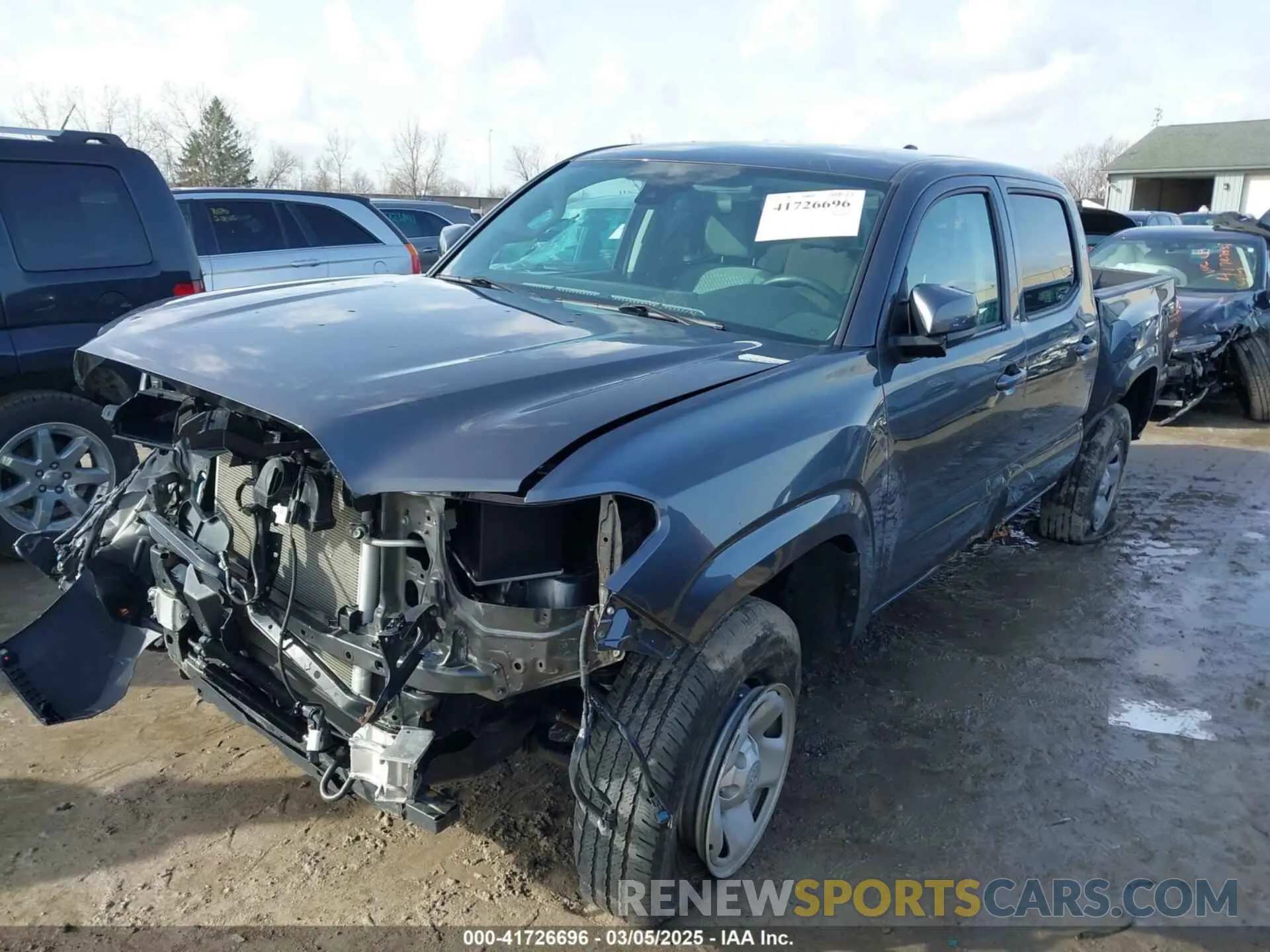 2 Photograph of a damaged car 3TMCZ5AN5MM377663 TOYOTA TACOMA 2021