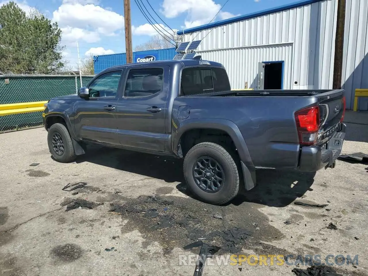 2 Photograph of a damaged car 3TMCZ5AN5MM380966 TOYOTA TACOMA 2021