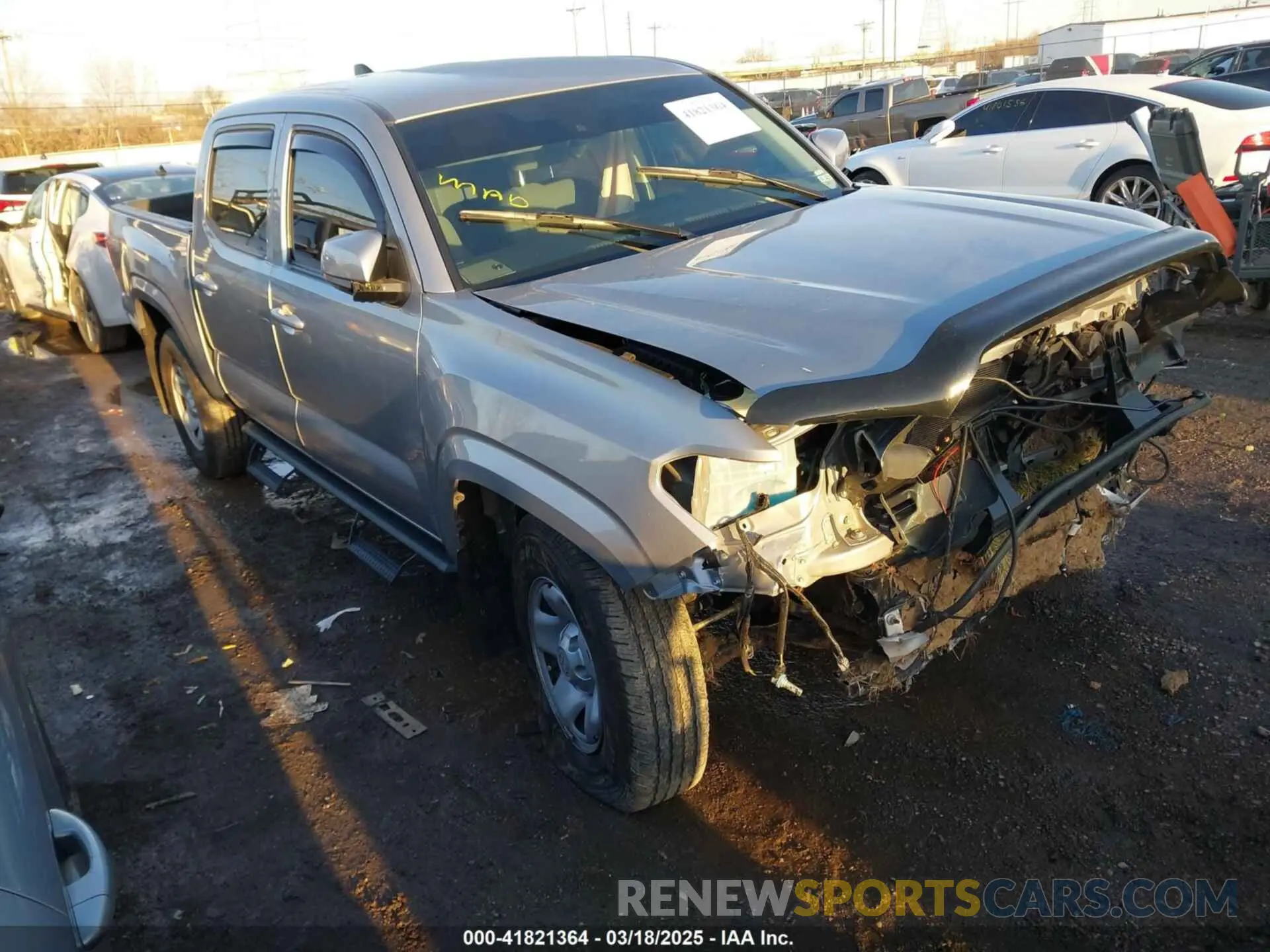 1 Photograph of a damaged car 3TMCZ5AN5MM386394 TOYOTA TACOMA 2021
