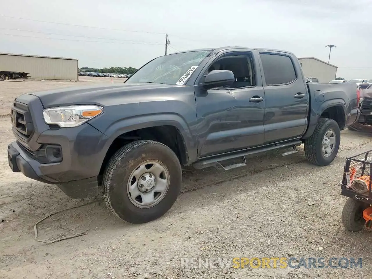 1 Photograph of a damaged car 3TMCZ5AN5MM394916 TOYOTA TACOMA 2021