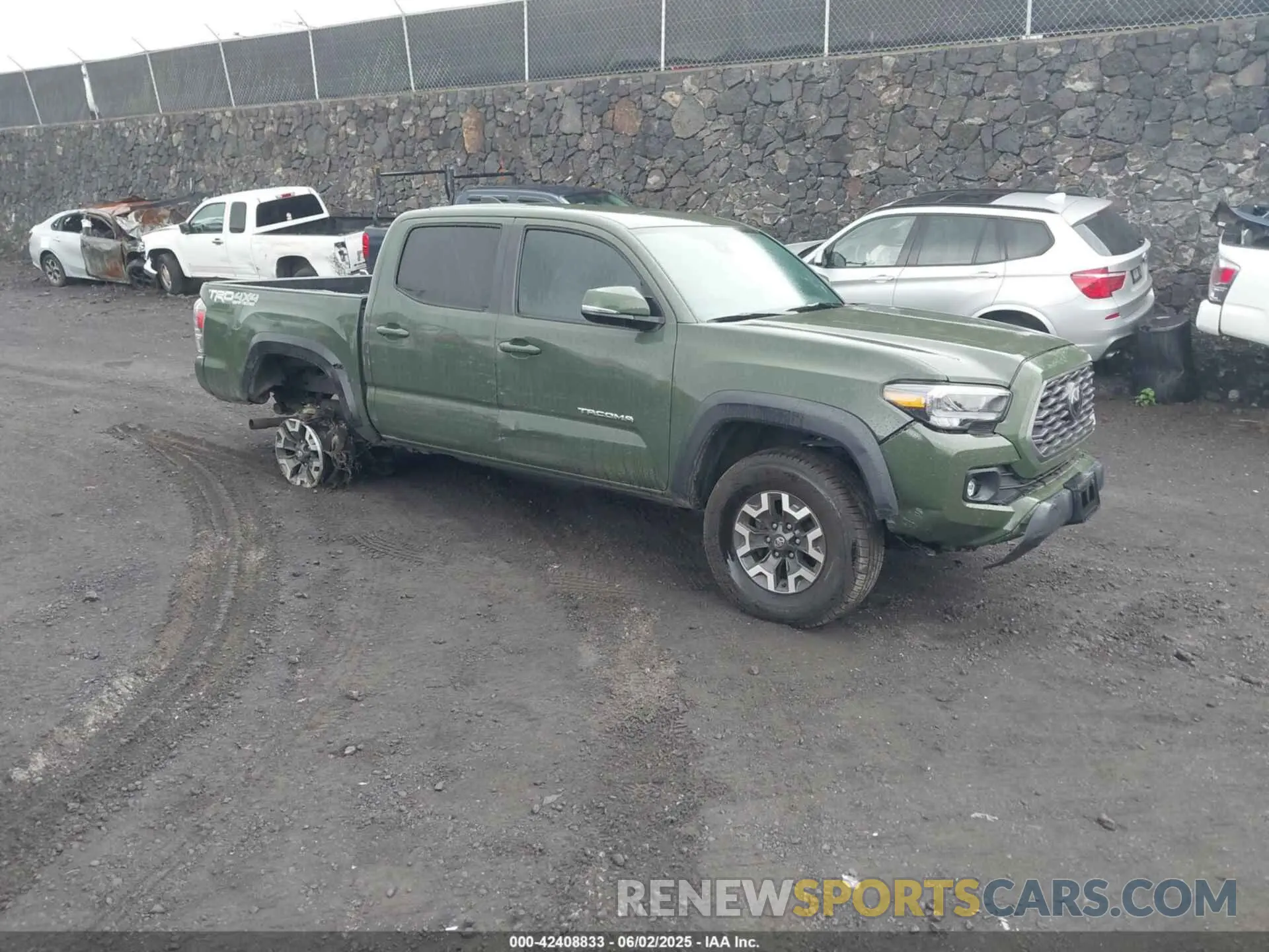 1 Photograph of a damaged car 3TMCZ5AN5MM416655 TOYOTA TACOMA 2021