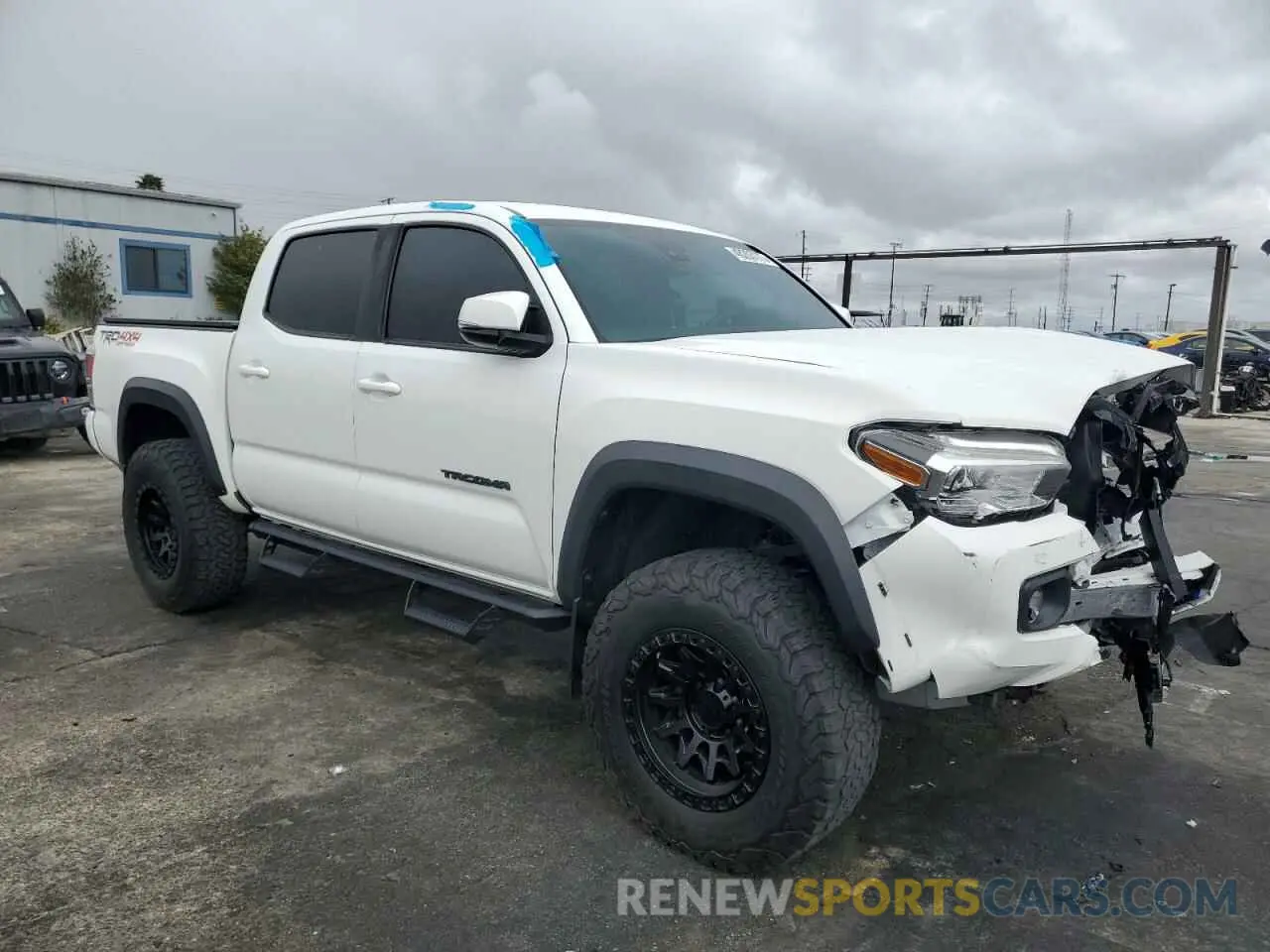 4 Photograph of a damaged car 3TMCZ5AN5MM431429 TOYOTA TACOMA 2021